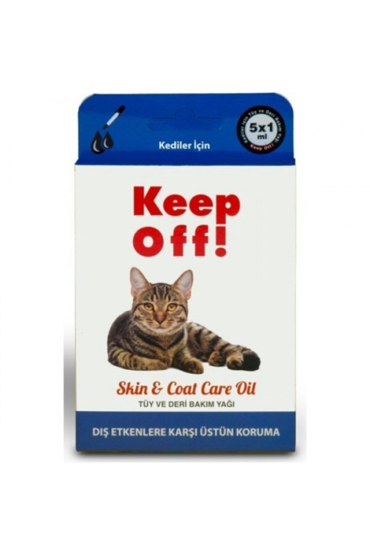 MKI Keep Off Kedi Skin&coat Care Oil 0-10kg