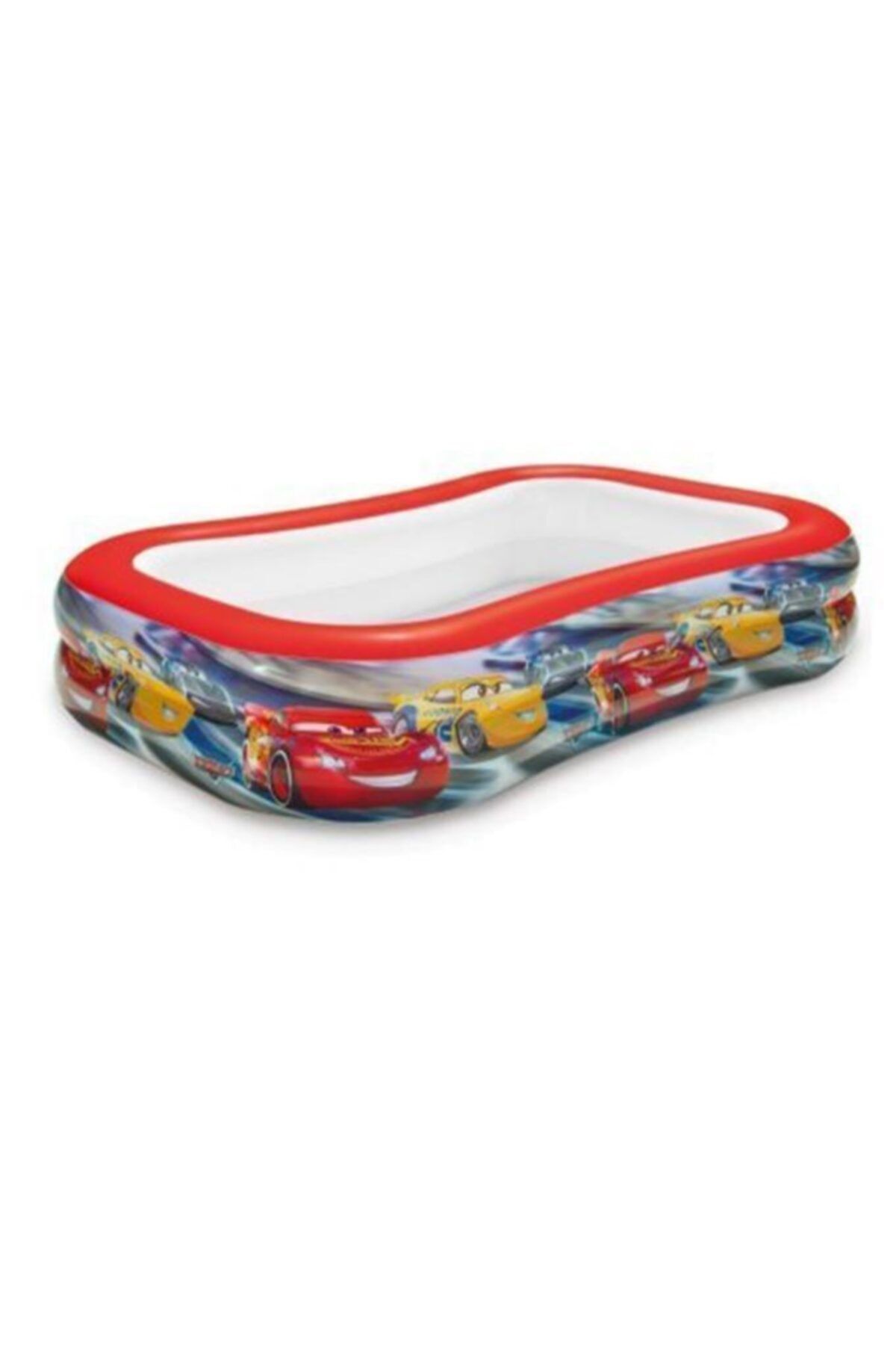 Oyuncakmatik Intex 57478 Disney Cars Şişme Çocuk Havuz 262x175x56cm