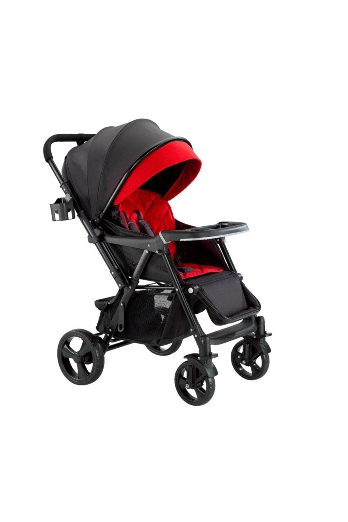 Baby2Go Smart Çift Yön Bebek Arabası Kırmızı