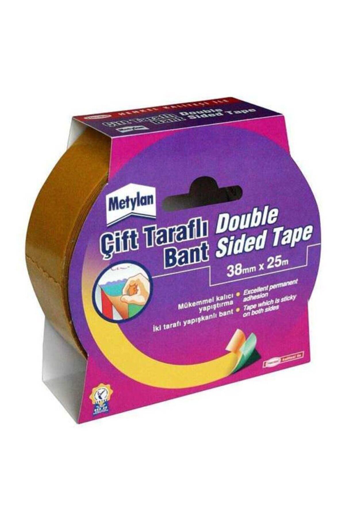 Pattex Çift Taraflı Şeffaf Bant 38mmx25m