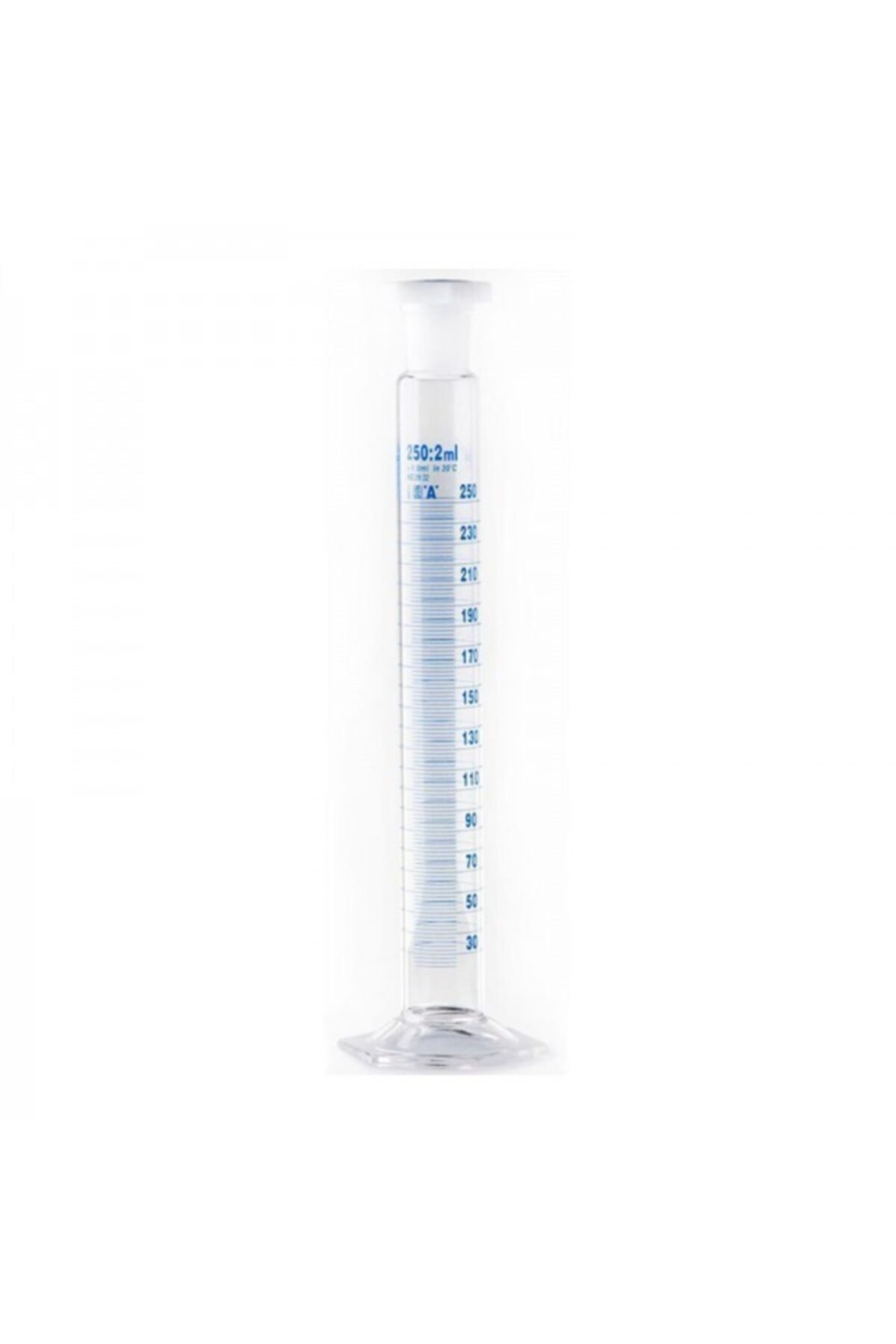 TRAY Karıştırma Mezürü Cam Plastik Kapaklı 100 Ml