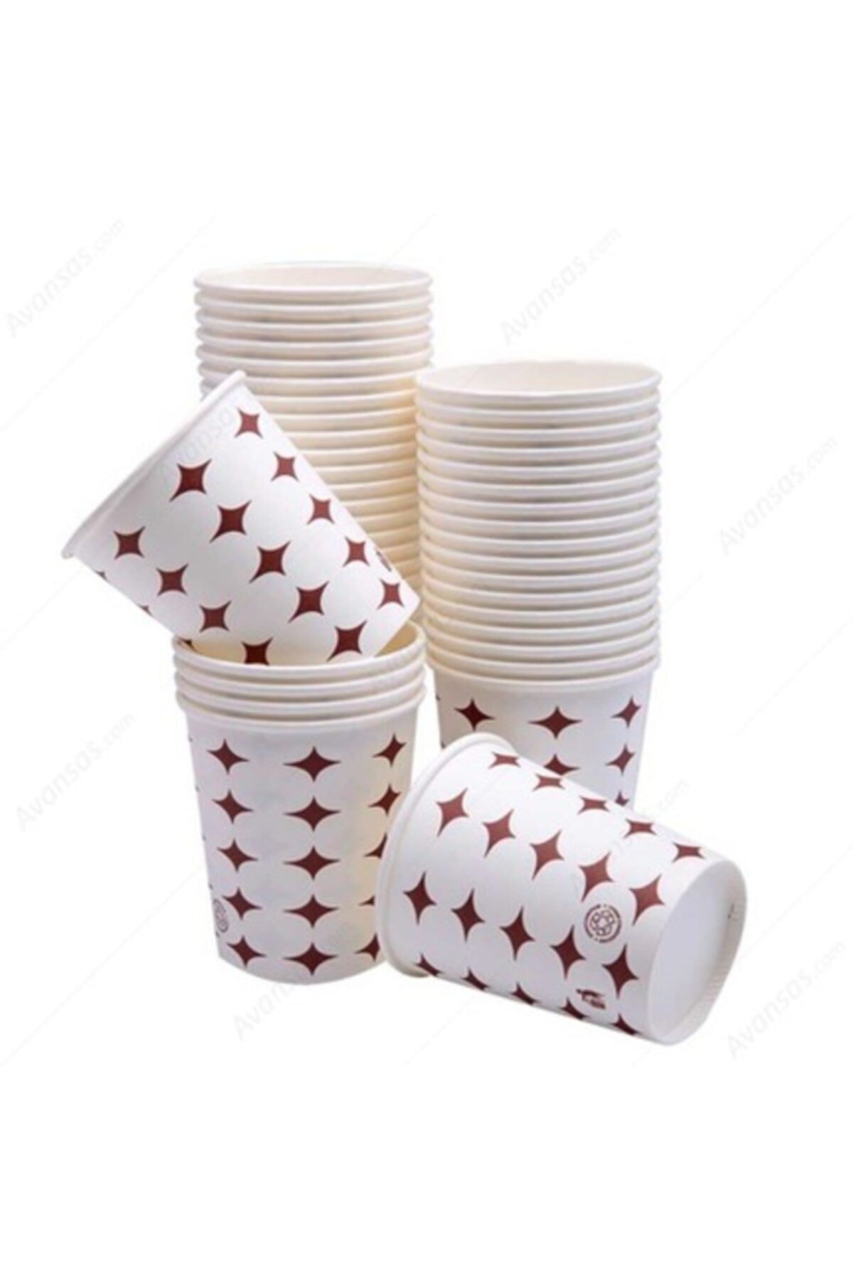 EmAyCenter 250 Adet - Karton Bardak 7 Oz Sızdırmaz, Akıtmaz