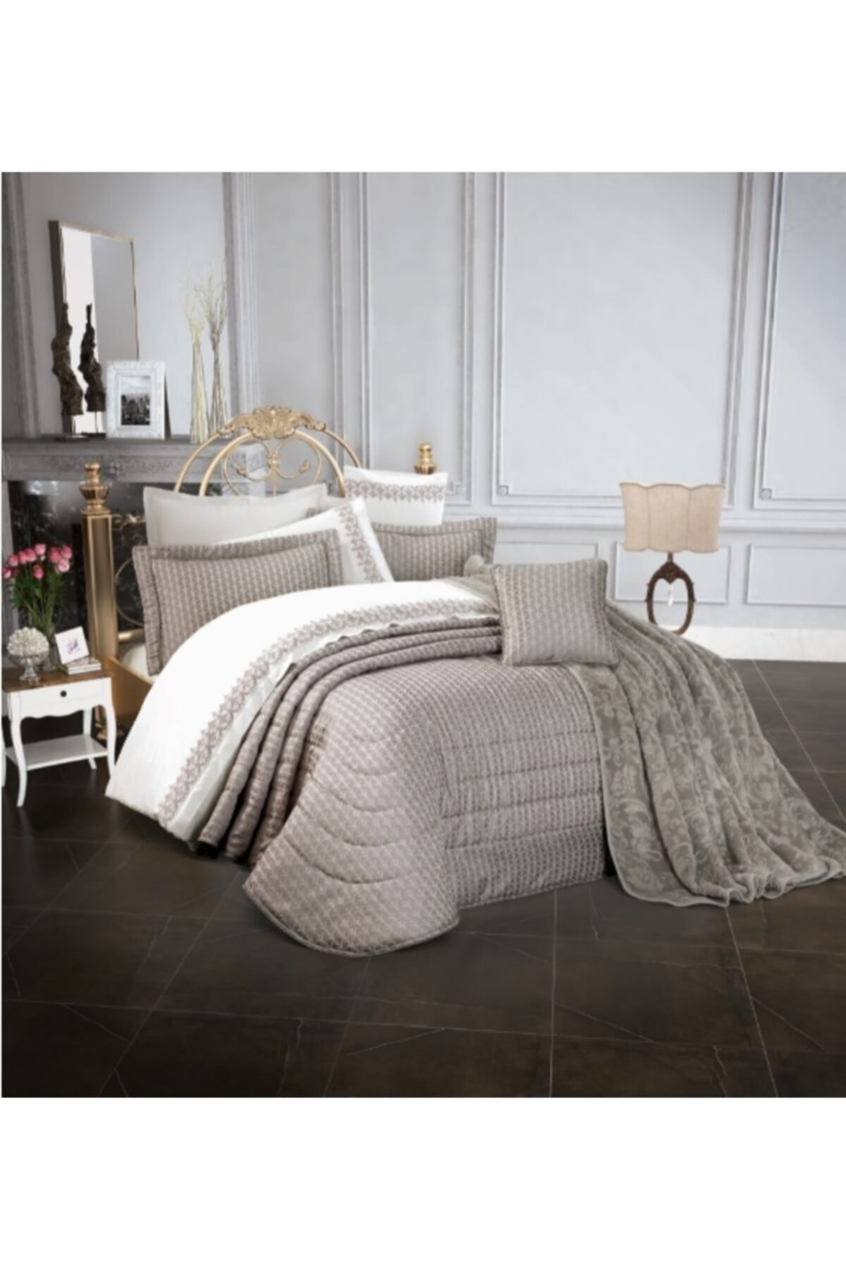 Schafer W.b. 11 Prç. Stella Çeyiz Seti - Bej