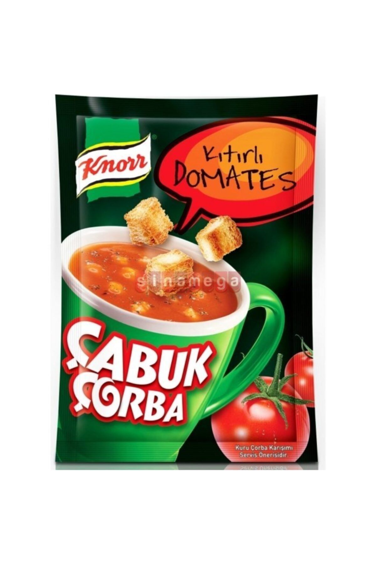 Knorr Çabuk Çorba Kıtırlı Domtates - 24'lü Paket