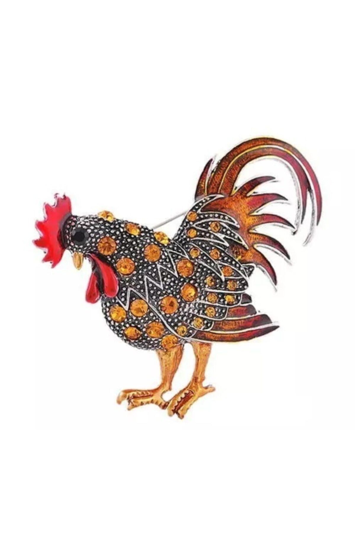 Esra Pamir Horoz Broş
