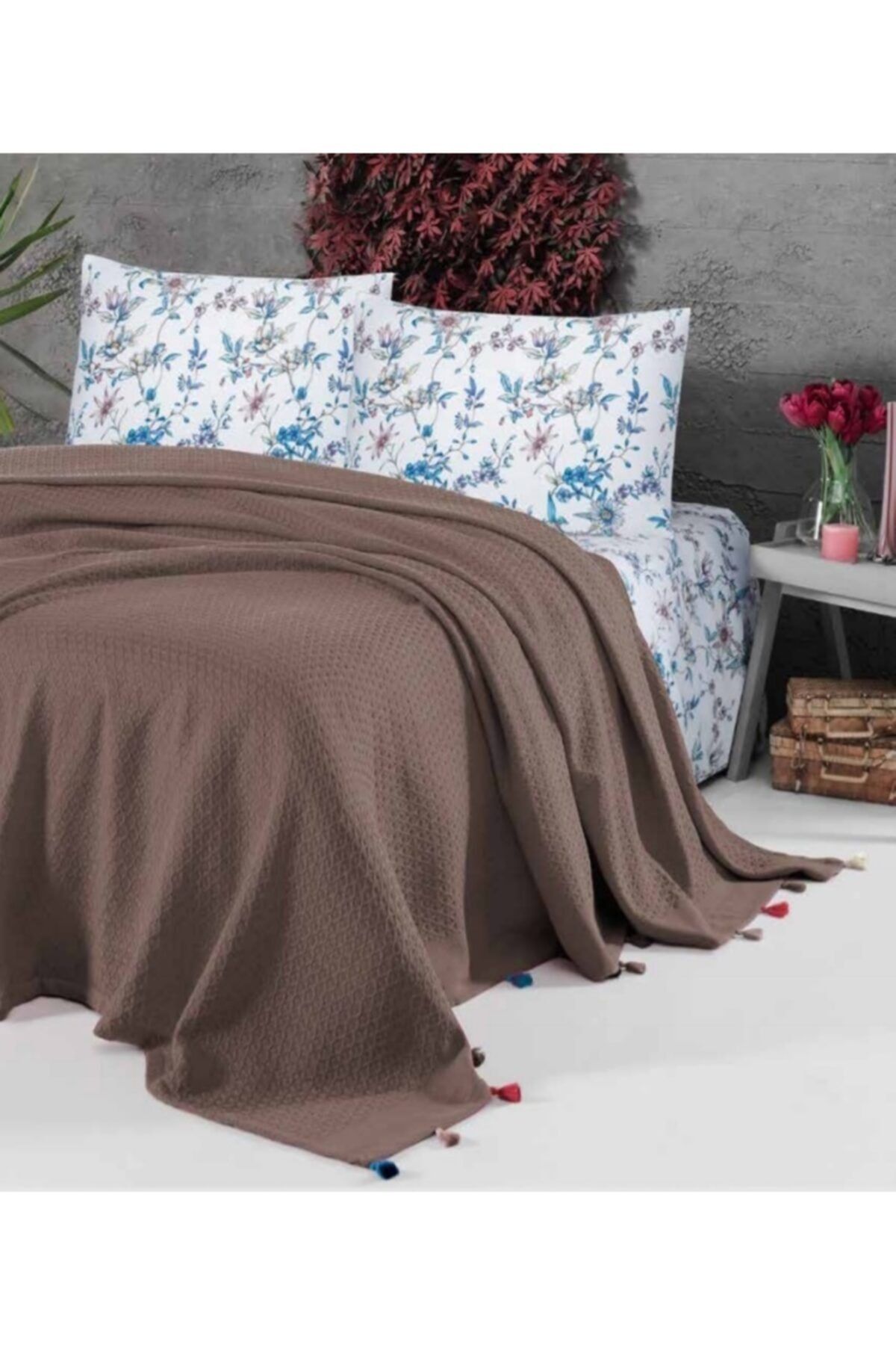 NewBrideHome Deluxe Pike Takımı Vizon