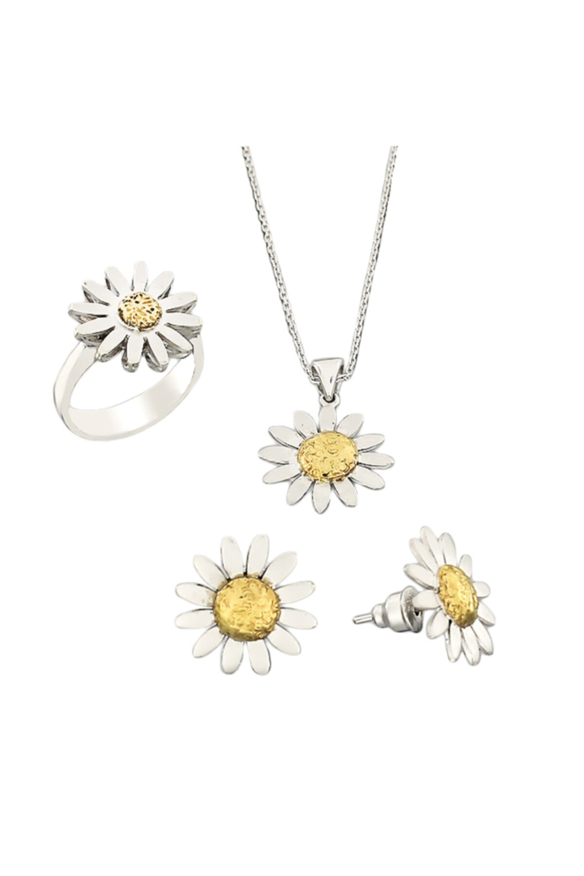 Tuğrul Kuyumculuk Taşsız 3'lü Mini Set