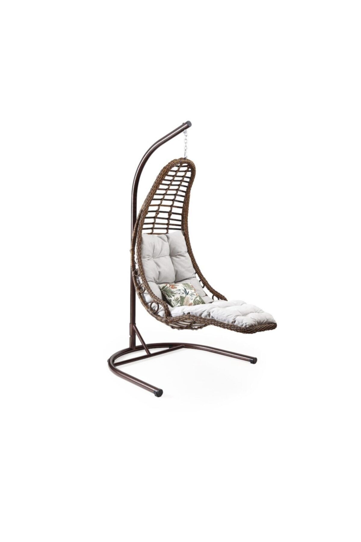 Capri Swing Tek Kişilik Salıncak Rattan Bodrum