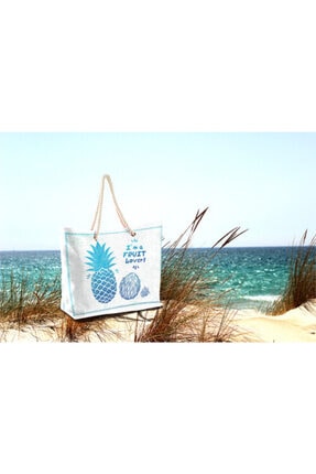 Belnido Home Dijital Baskılı Plaj &Ccedil;antası Cn2023