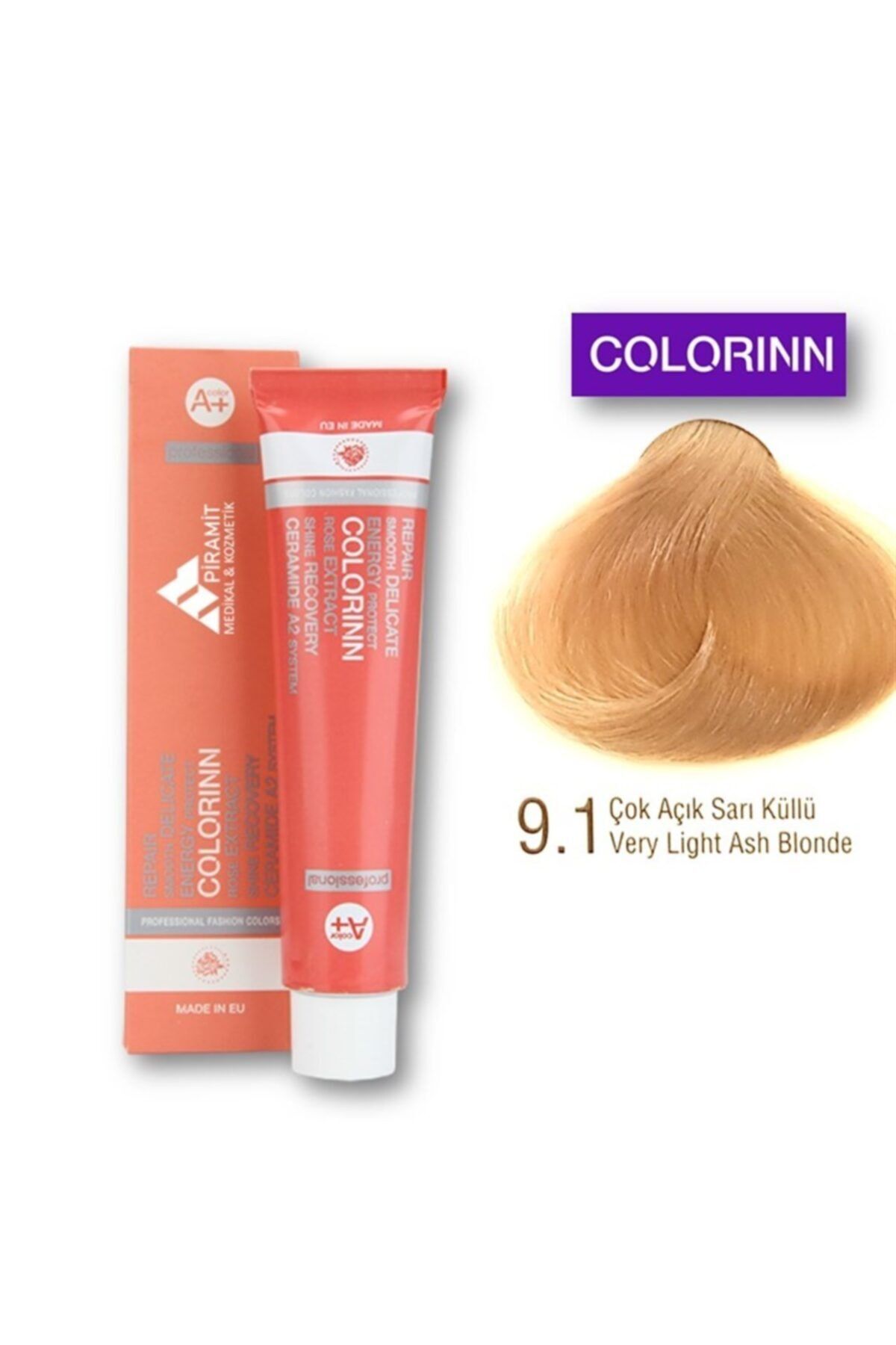 colorinn professional sac boyasi 9 1 cok acik sari kullu fiyati yorumlari trendyol