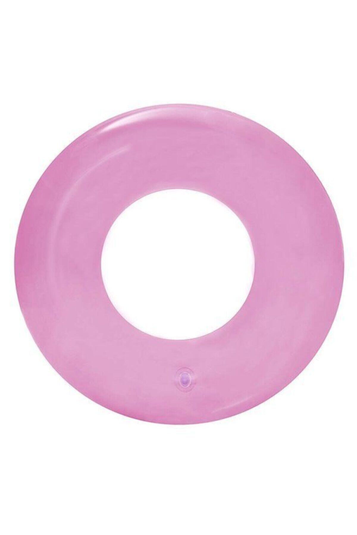 BESTWAY Pembe Şeffaf Simit 51cm  36022