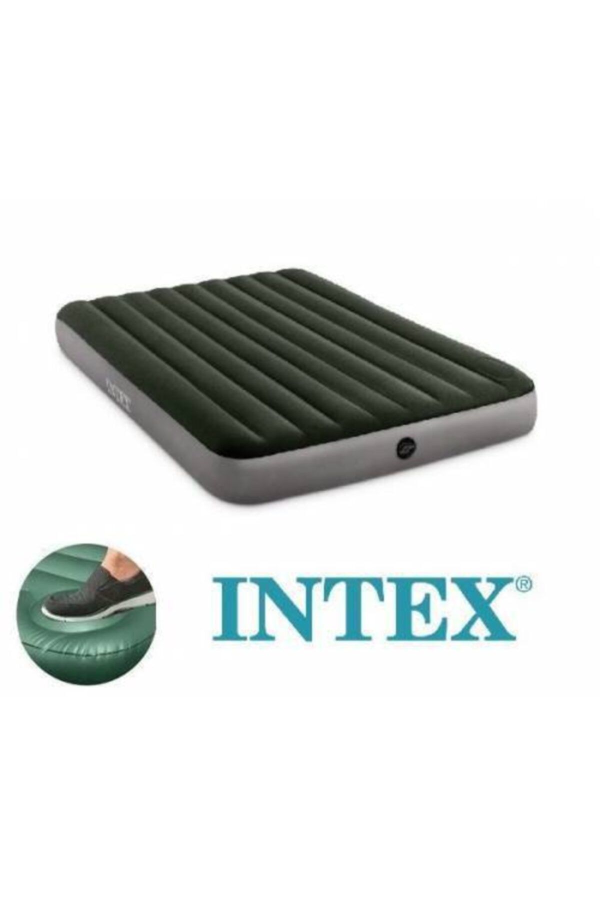 bestway intex intex 64763 cift kisilik sisme yatak dahili pompali kamp yatagi fiyati yorumlari trendyol
