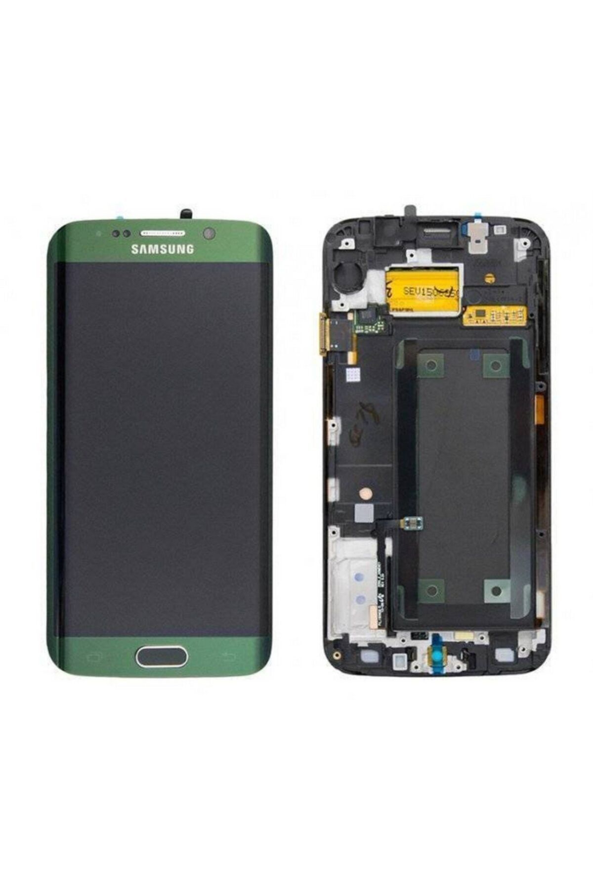 Samsung Galaxy S6 Edge Lcd Ekran Dokunmatik Revize Yeşil