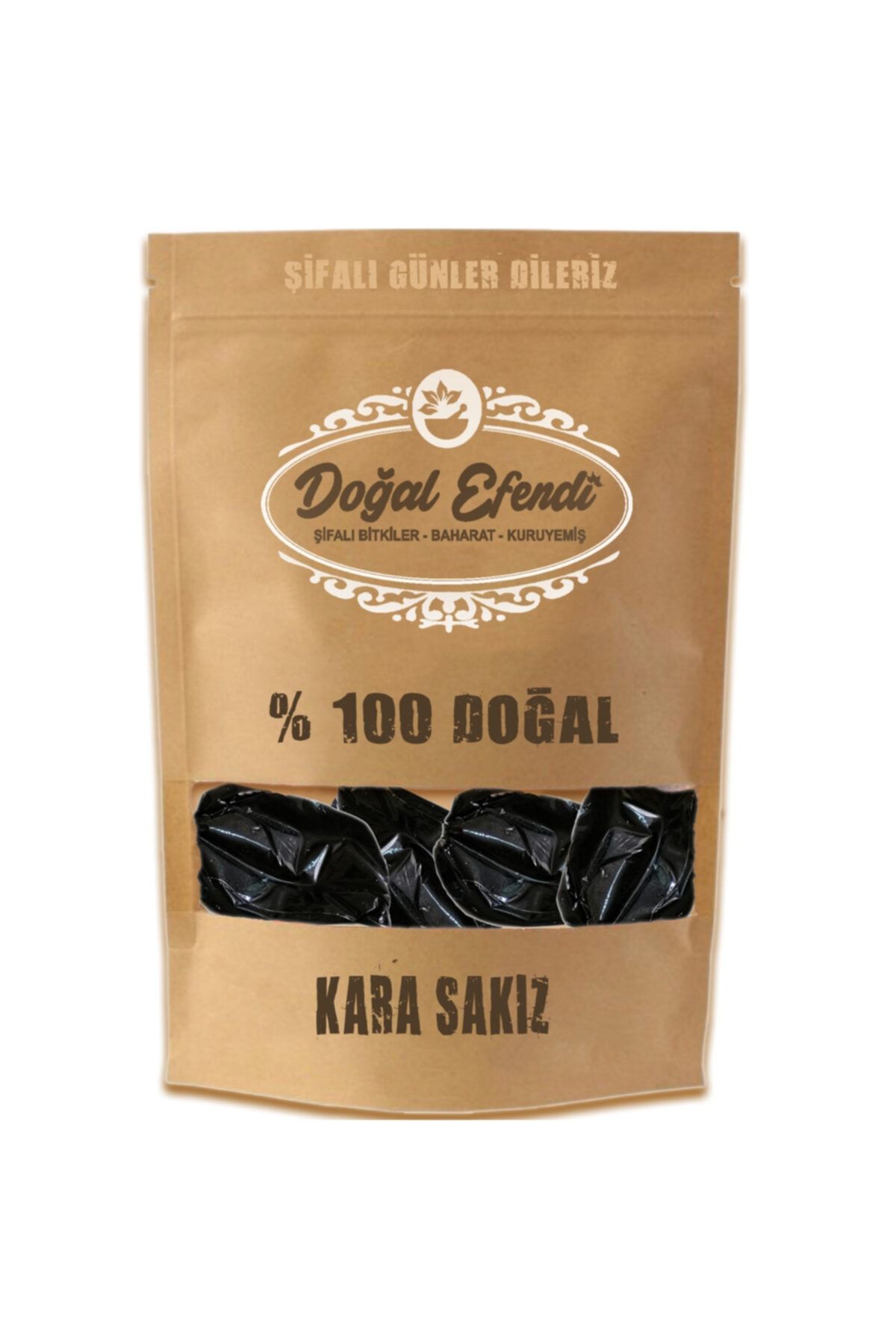 Doğal Kara Sakız 1000 gr