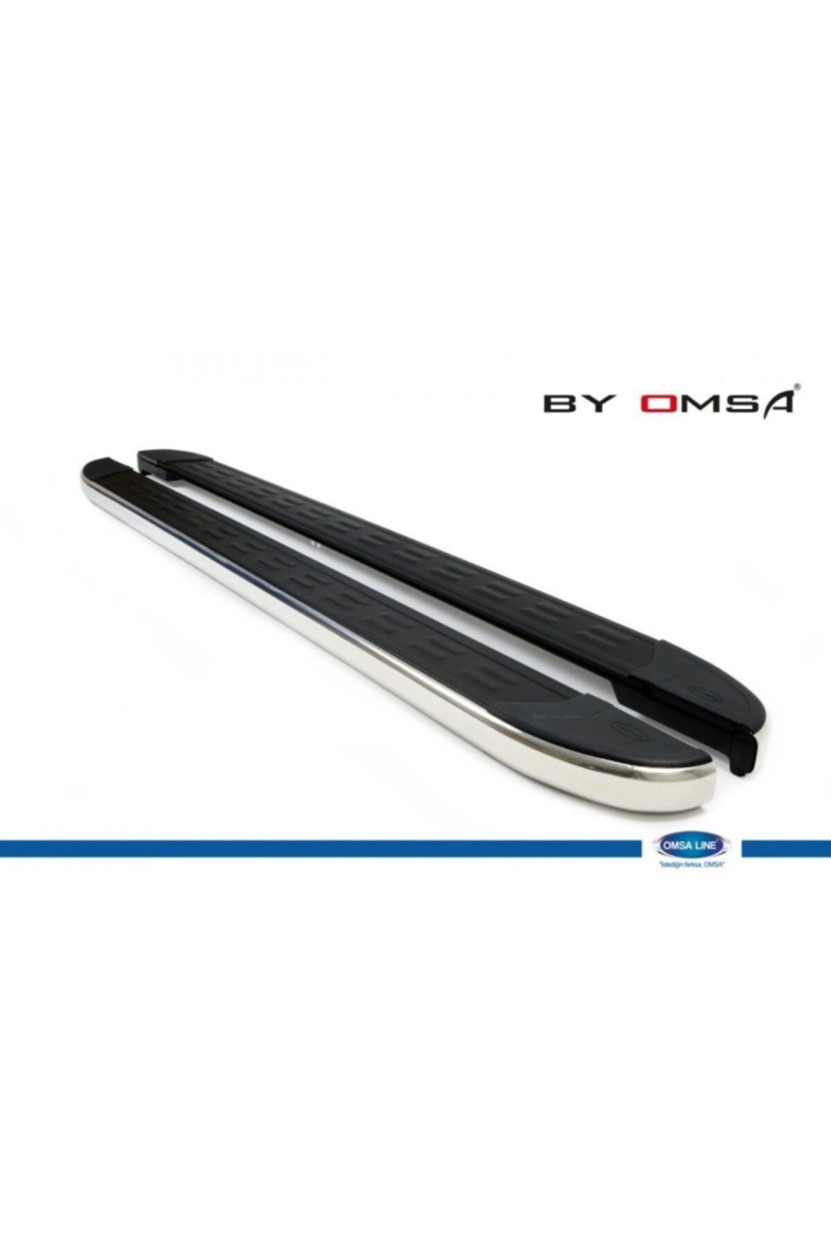OmsaLine Fiat Freemont Ms Line Yan Basamak Koruma Siyah 2011- Ve Sonrası Omsa Line