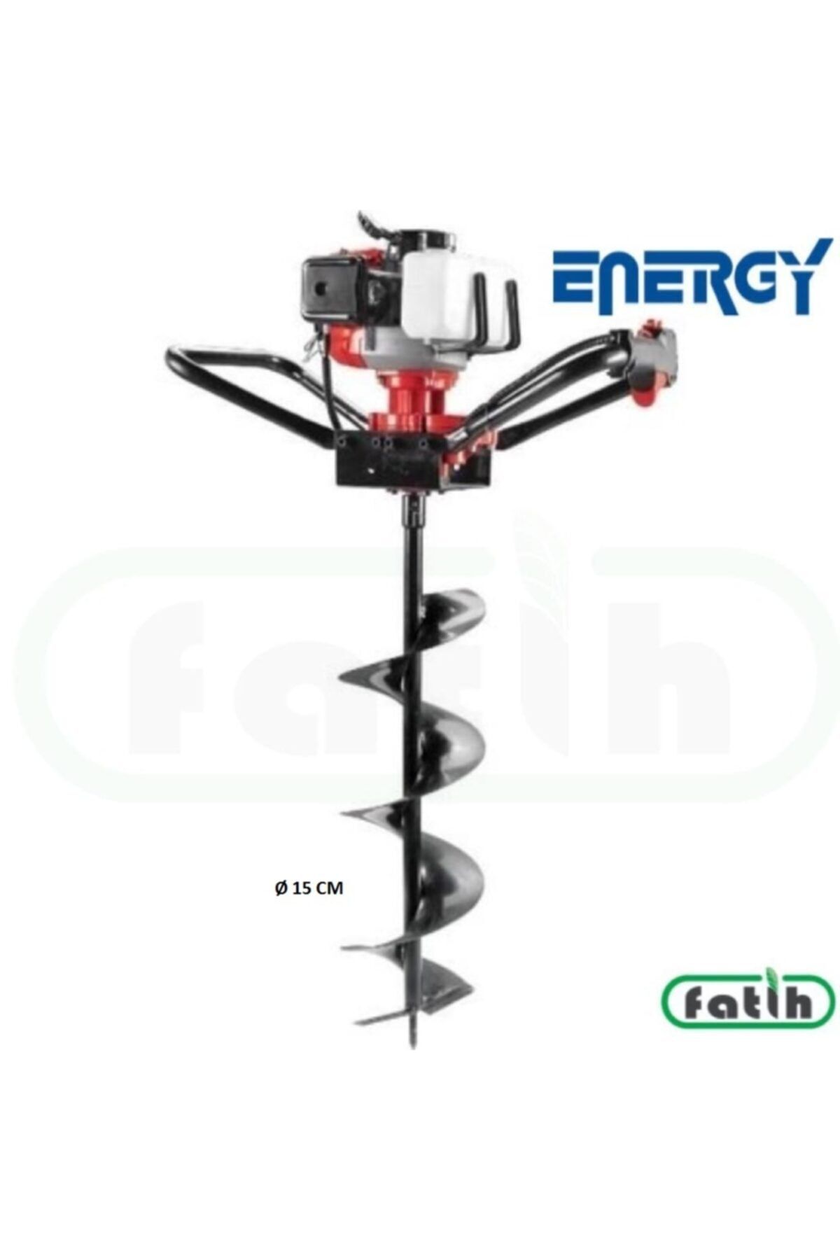 Energy Toprak Burgu Makinası 15 Cm Benzinl Gd 490i