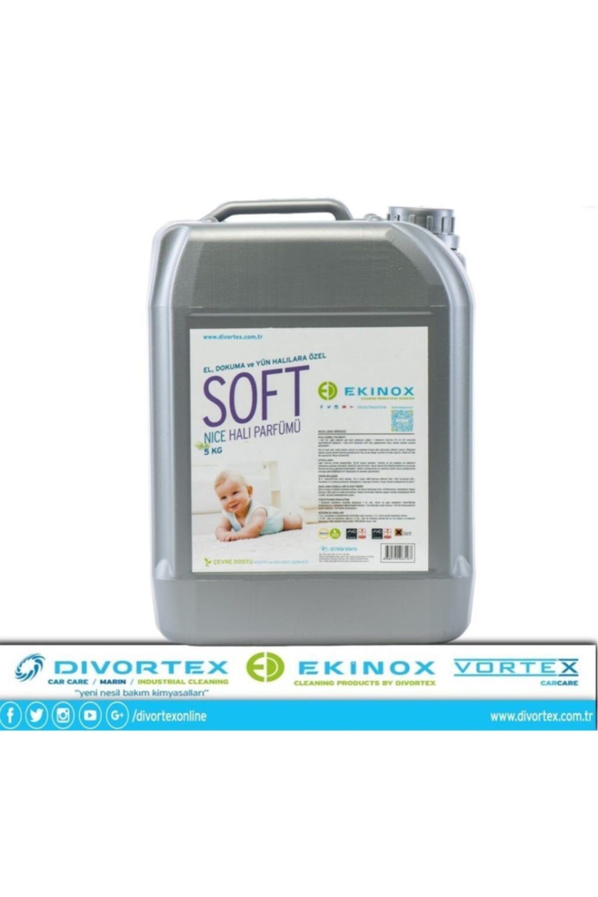 Ekinoks Ekinox Diomand Soft Nice Halı Parfümü 5 Kg.