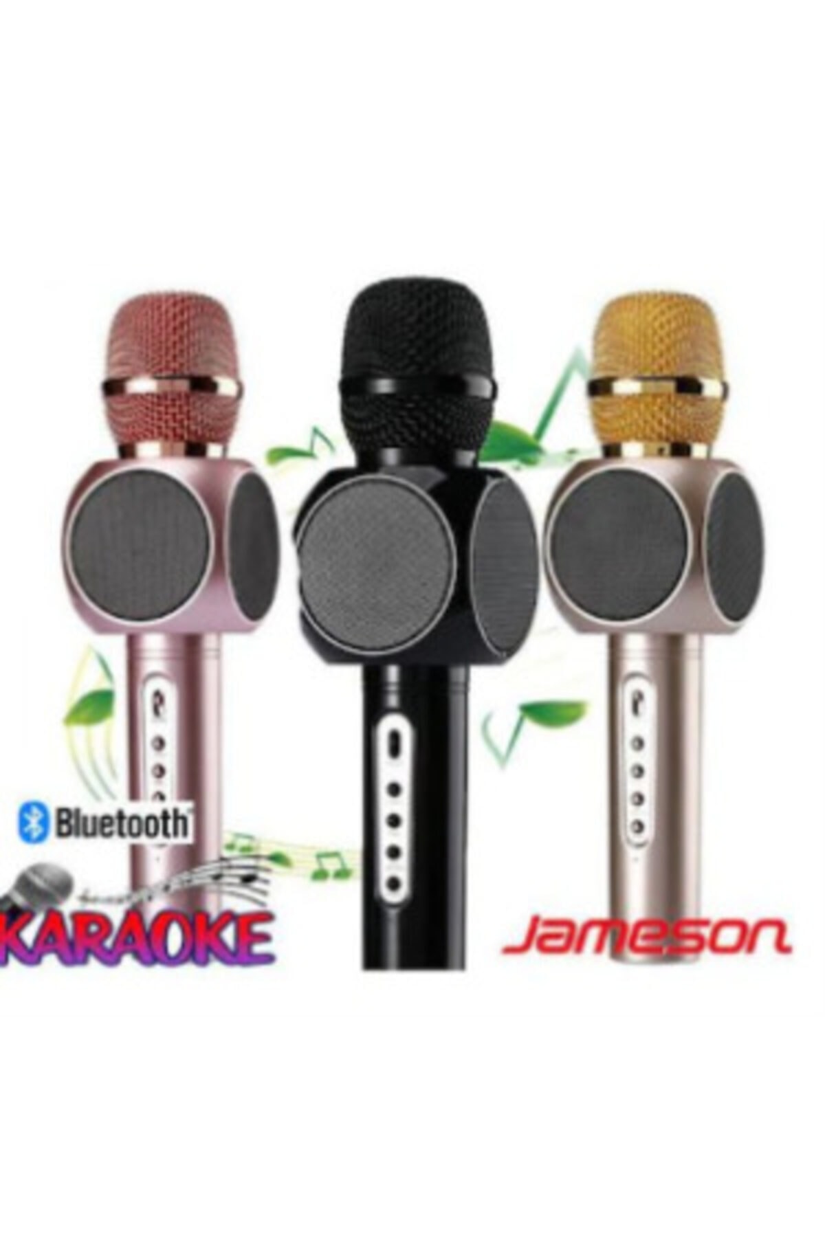 Jameson Js-605 Mikrofon Karaoke Bluetooth Dahili Hoparlör