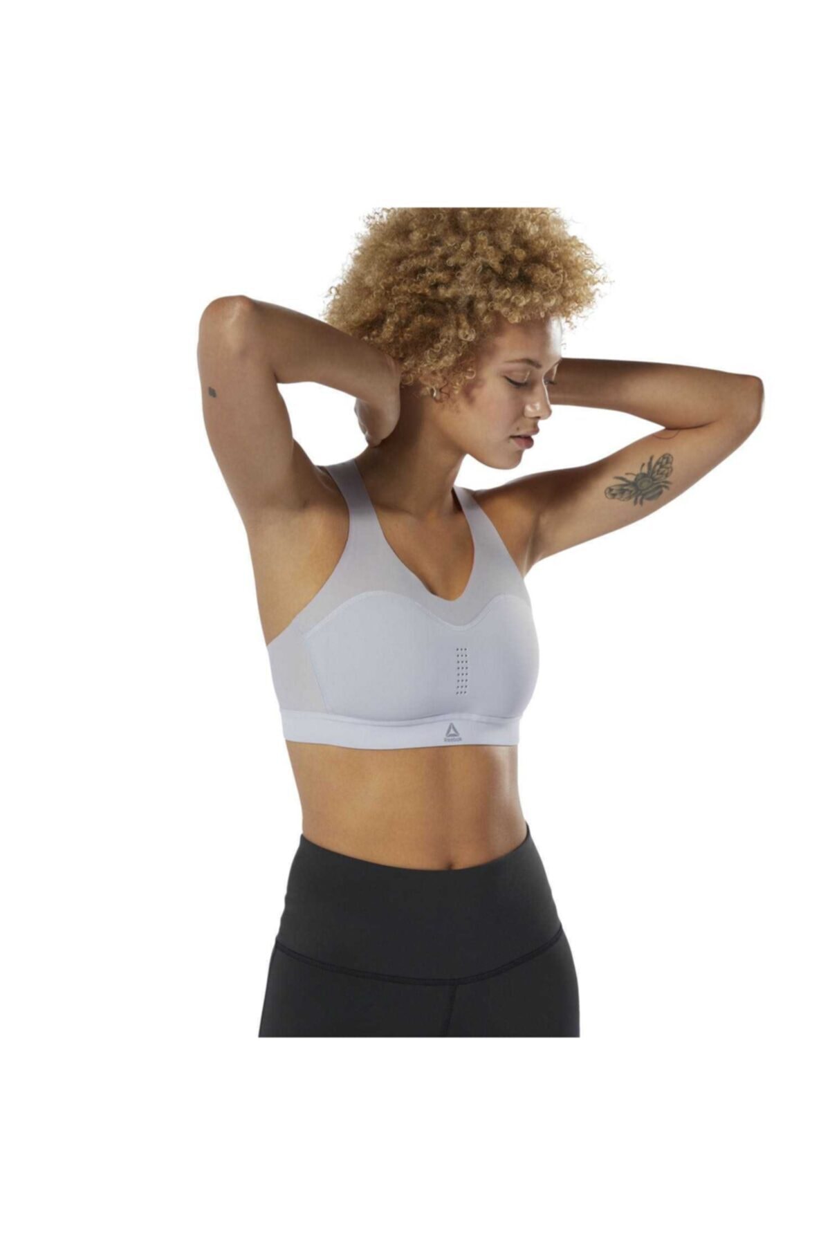 Reebok Kadın Gri Puremove Sporcu Sütyeni