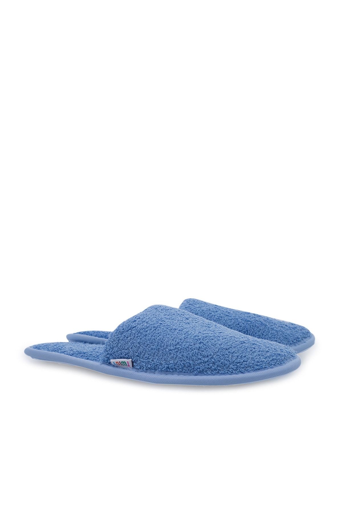 Twigy Kadın Mavi Banyo Terliği Banyo Terliği Ss0585 Cf