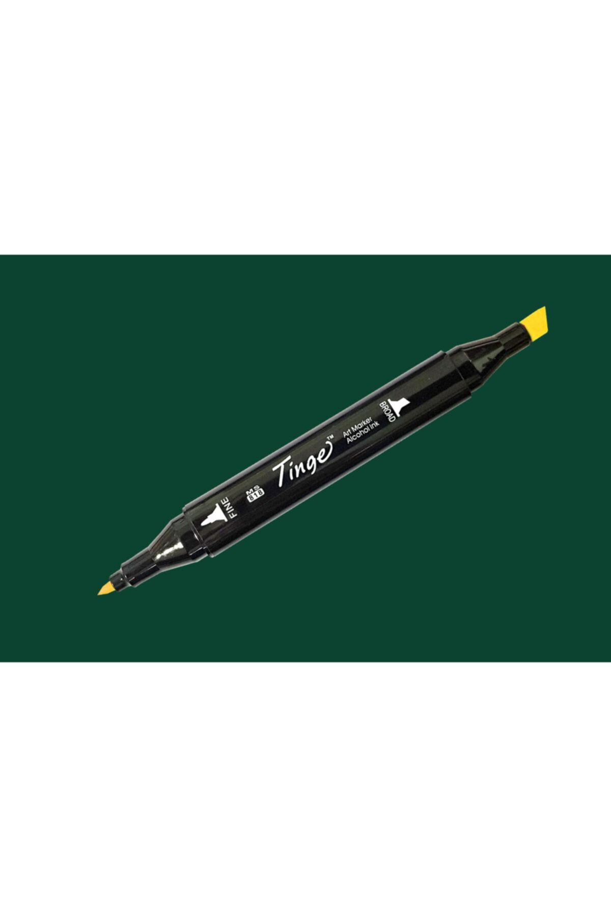 Tinge Çift Uçlu Marker Deep Green 52