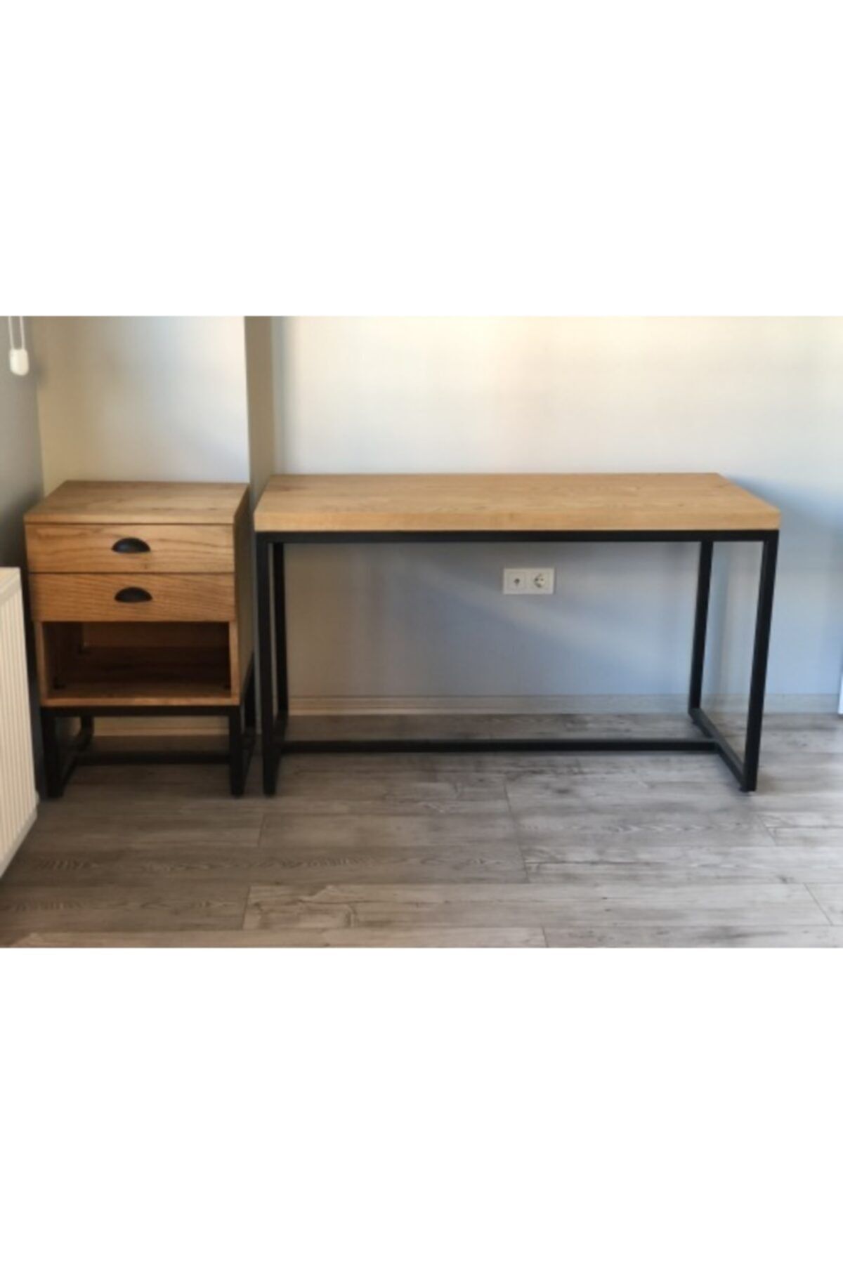 ISIKLARWOOD Doğal Ahşap Çalışma Masası