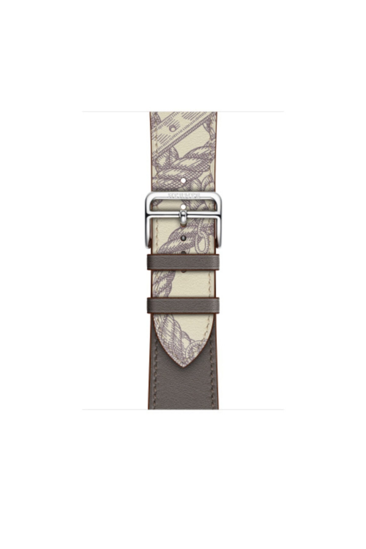 Teknoband Hermes Deri Loop 42/44mm Uyumlu Kordon