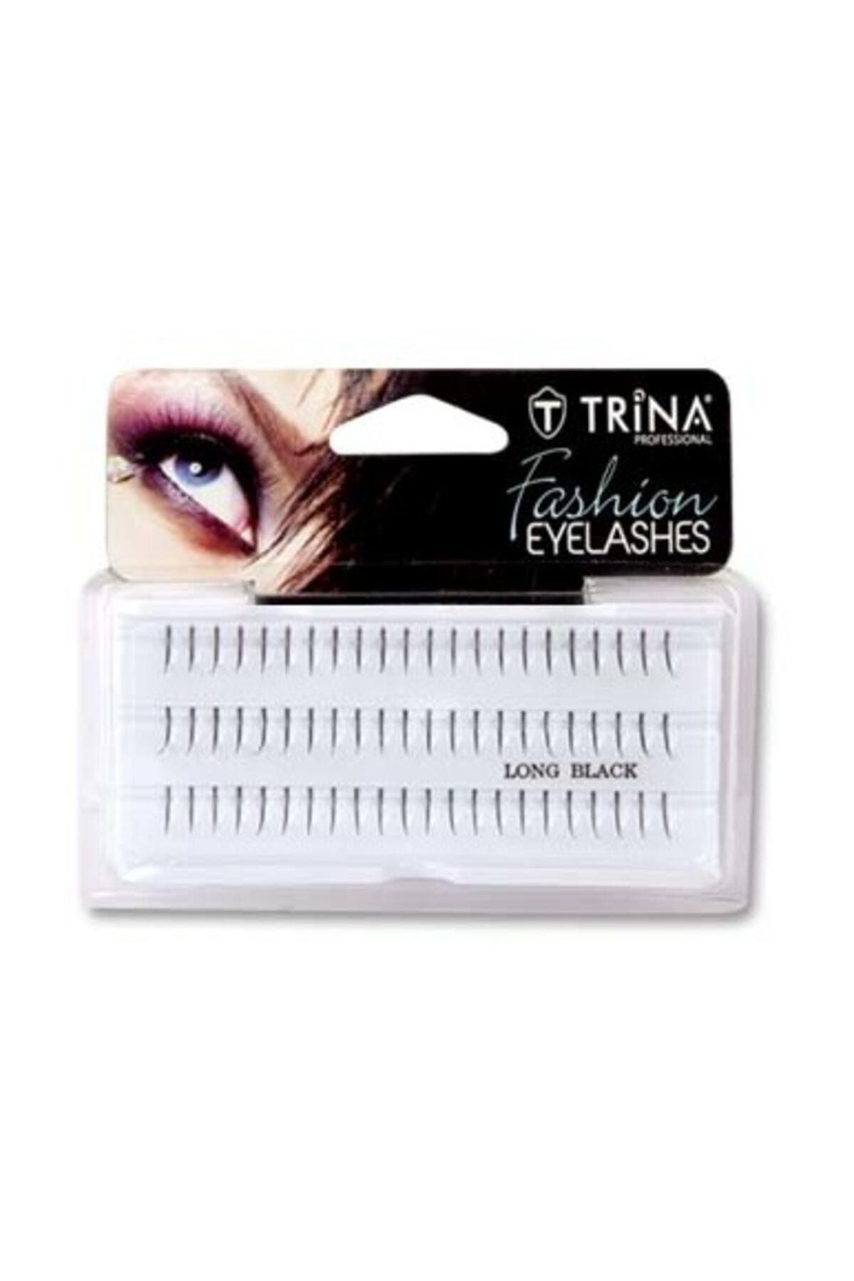 Trina Trina Uzun Boy Takma Kirpik Siyah Tekli 3 Numara