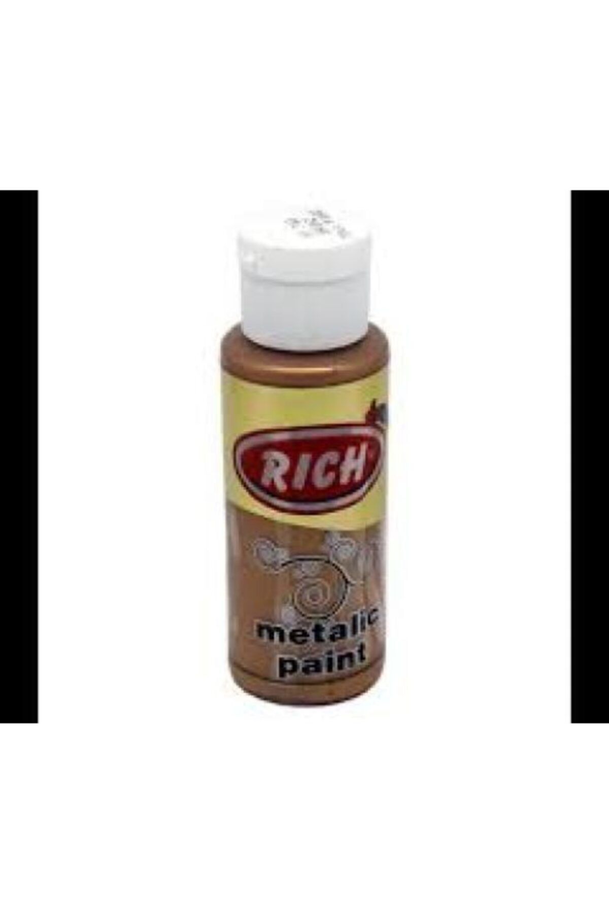 Rich 70 Cc Metalik Akrilik Boya Bronz 740
