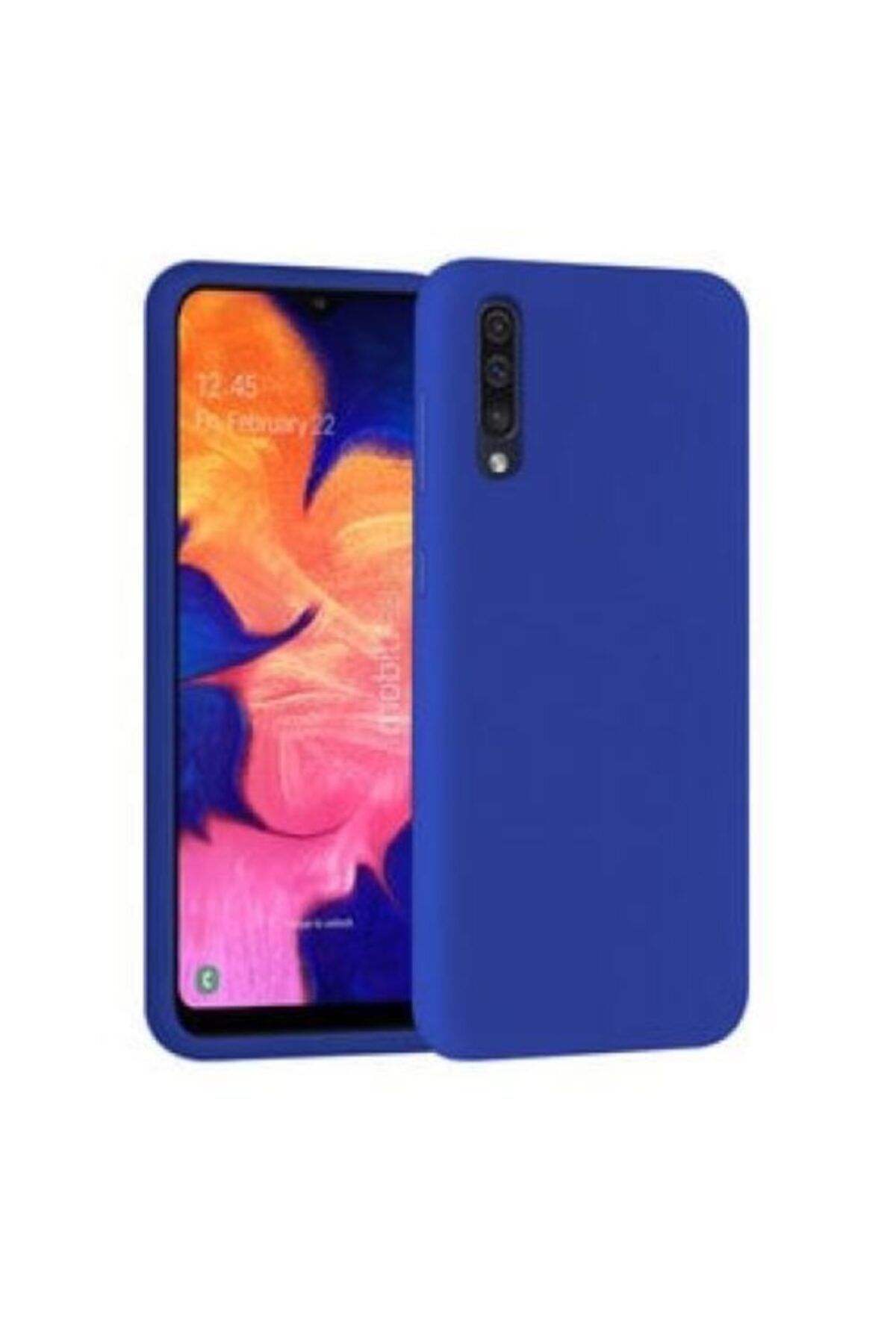 ubalaystore samsung galaxy a50 mavi ici kadife lansman silikon kilif fiyati yorumlari trendyol