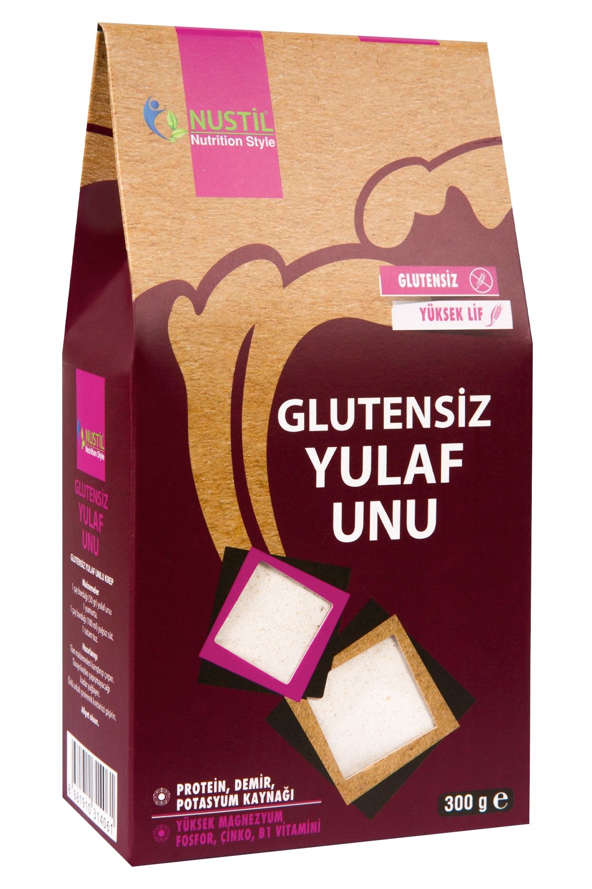 Nustil Nutrition Style Glutensiz Yulaf Unu