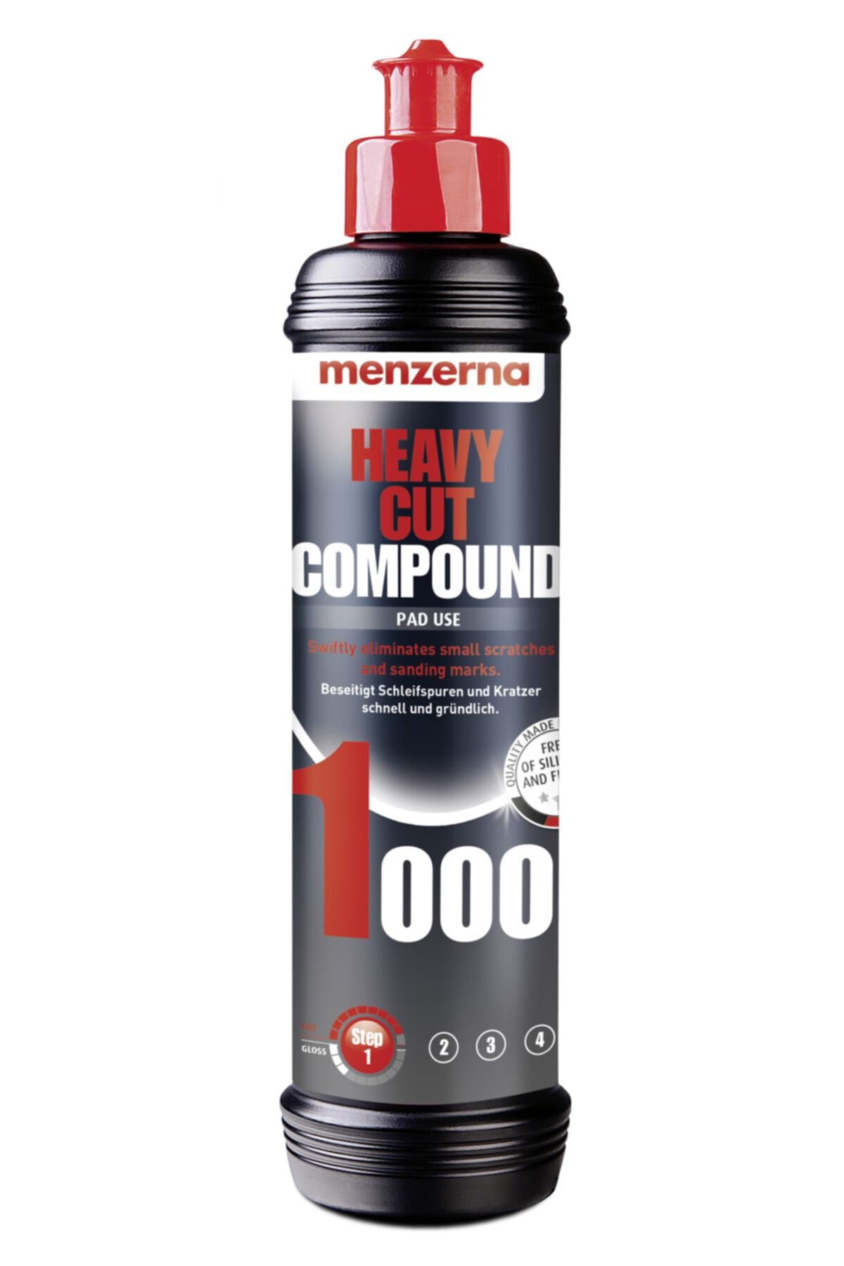 Menzerna Heavy Cut Compoud 1000 Çizik Çıkarıcı Pasta 250 ml