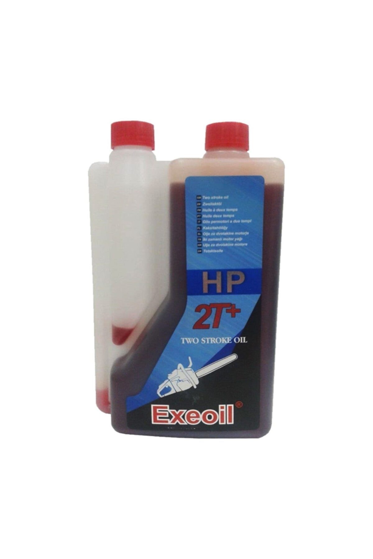 EXOL Exoil 2 T Yağ 1 Litre 2 Zamanlı Motor Yağı Tırpan Yağı Testere Yağı 2 Zamanlı Tüm Makinalar Için