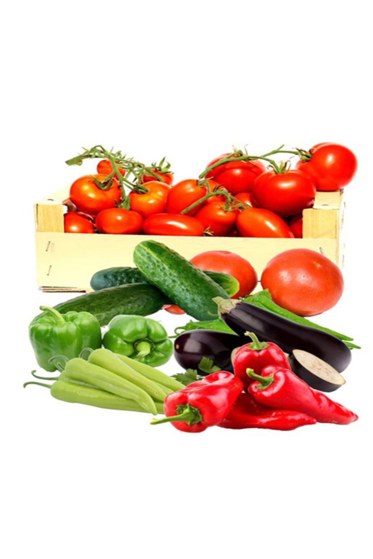 YÖREMDENHEPSİ Pazar Sebze Paketi - 8 Kg