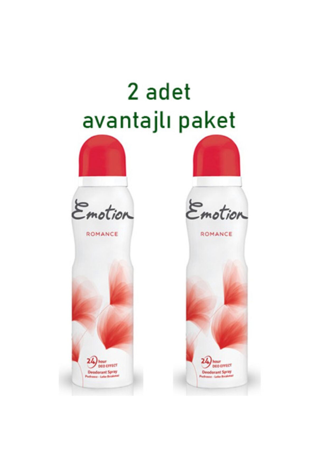Emotion Deodorant Kadın Romance 150ml Bayan - 2 Adet Avantajlı Paket