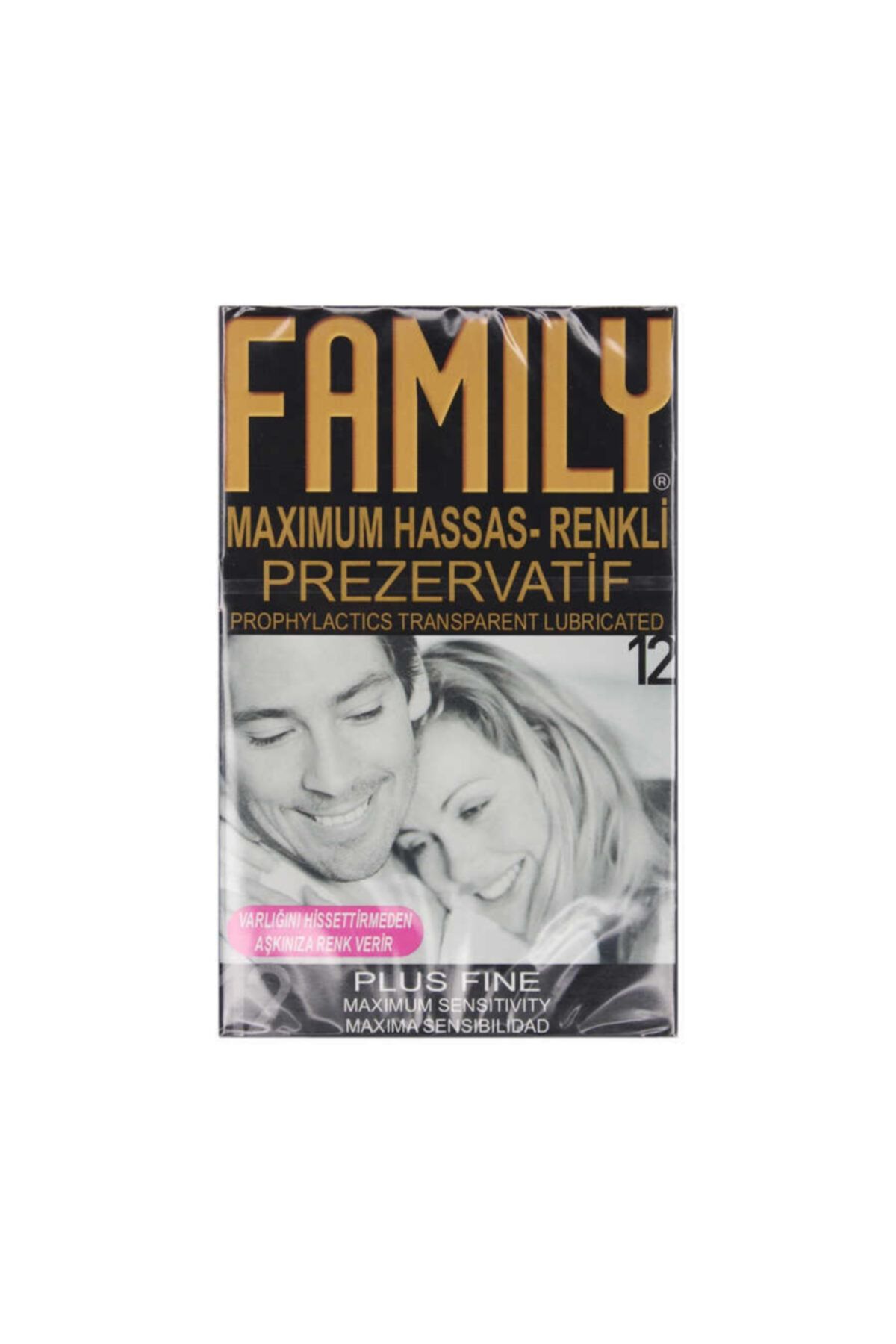 Fırsat Hangar Family Maximum Hassas Renkli Prezervatif 12 Adet