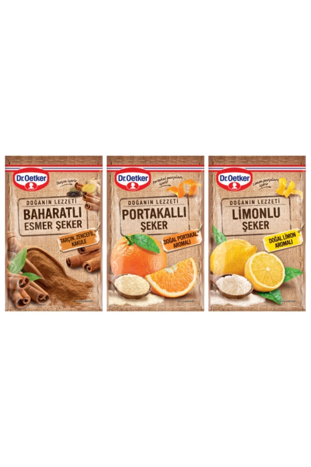 Dr. Oetker Baharatlı,portakallı,limonlu Şeker Set