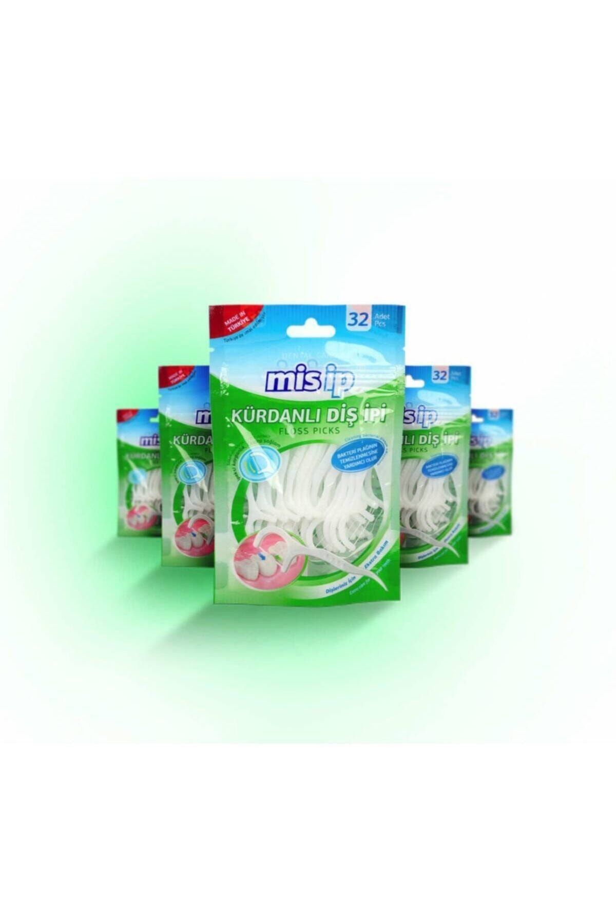 Mis İp Misip 32'li Kürdanlı Diş Ipi 12'li Avantaj Paket