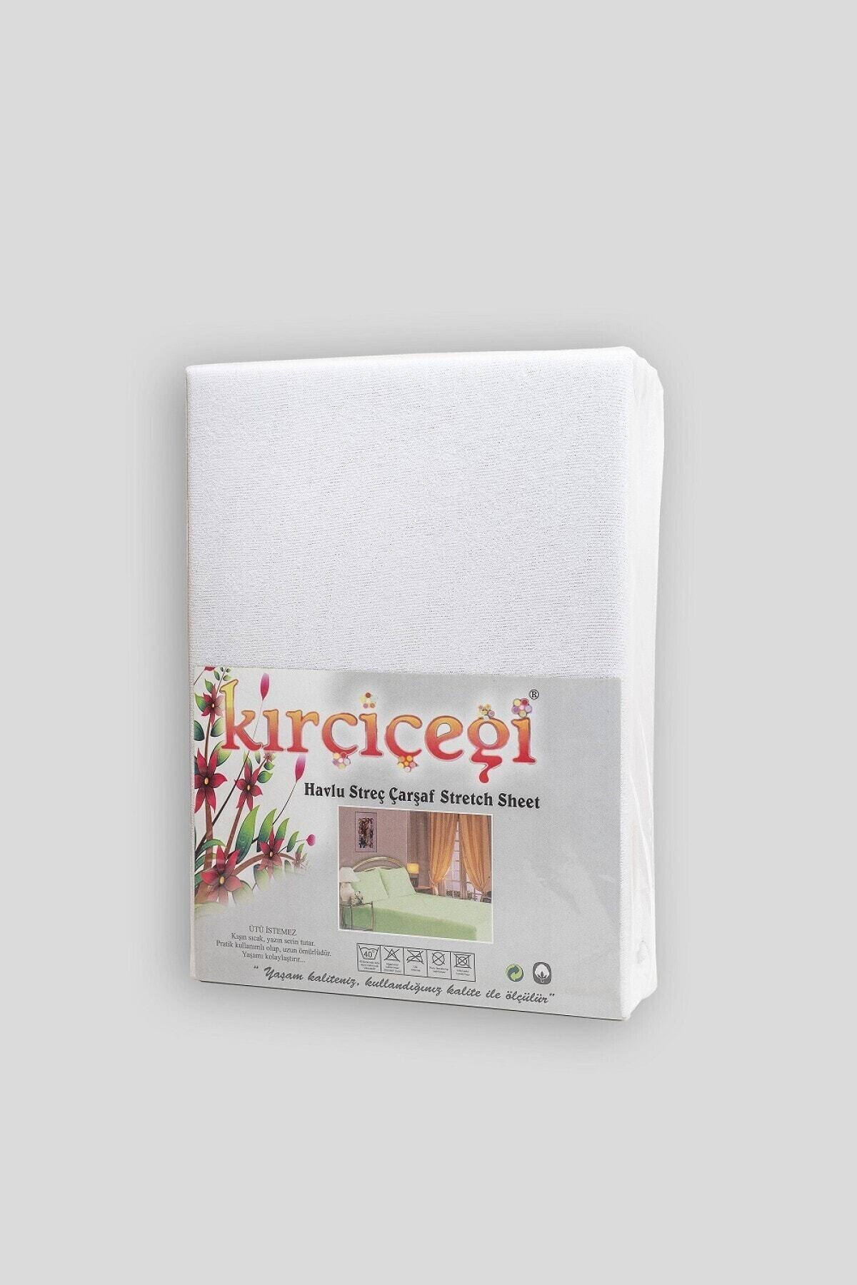 KIRÇİÇEĞİ Lastikli Streç Tek Kişilik Havlu Çarşaf Takımı