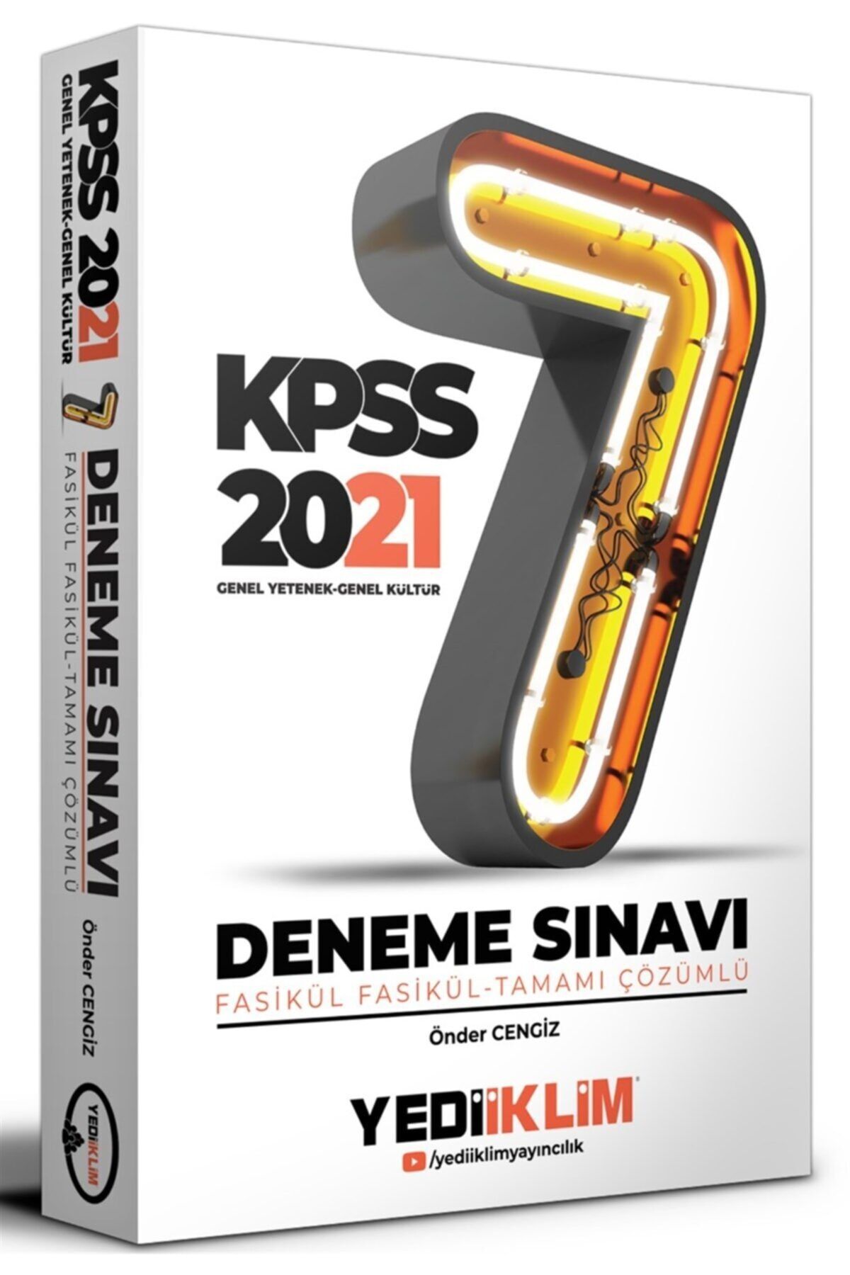 Yediiklim Yayınları 2021 Kpss Genel Yetenek Genel Kültür Tamamı Çözümlü Fasikül 7 Deneme Sınavı