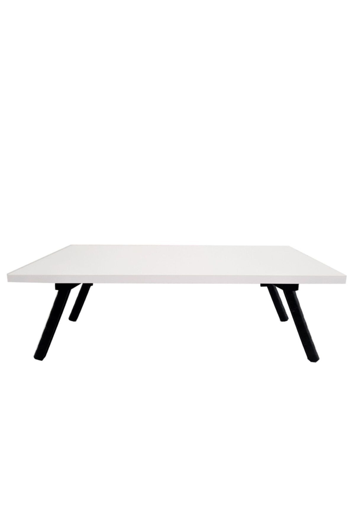 Lotus 60*90 Beyaz Yer Masası & Kahvaltı Masası