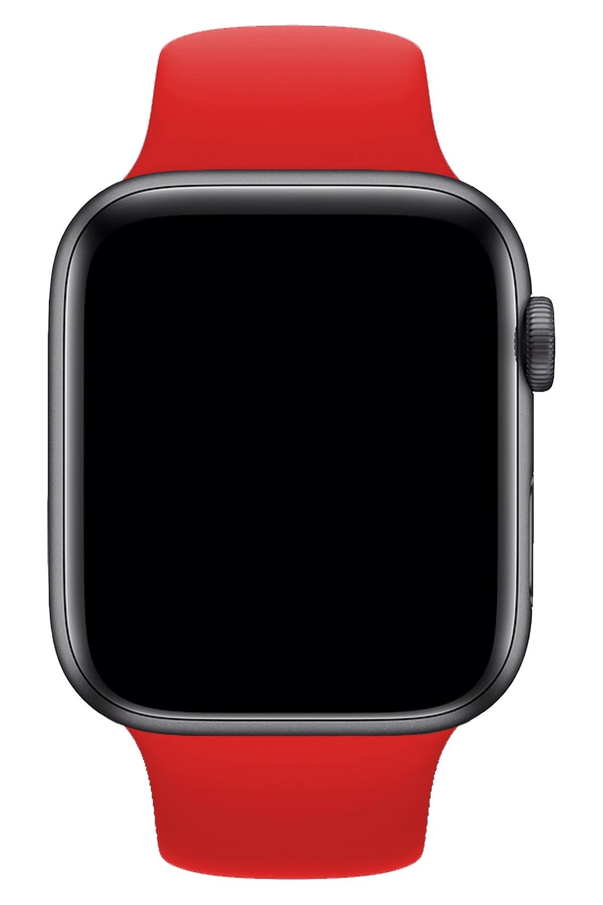 Fibaks Apple Watch 38mm A+ Yüksek Kalite Spor Klasik Silikon Kordon