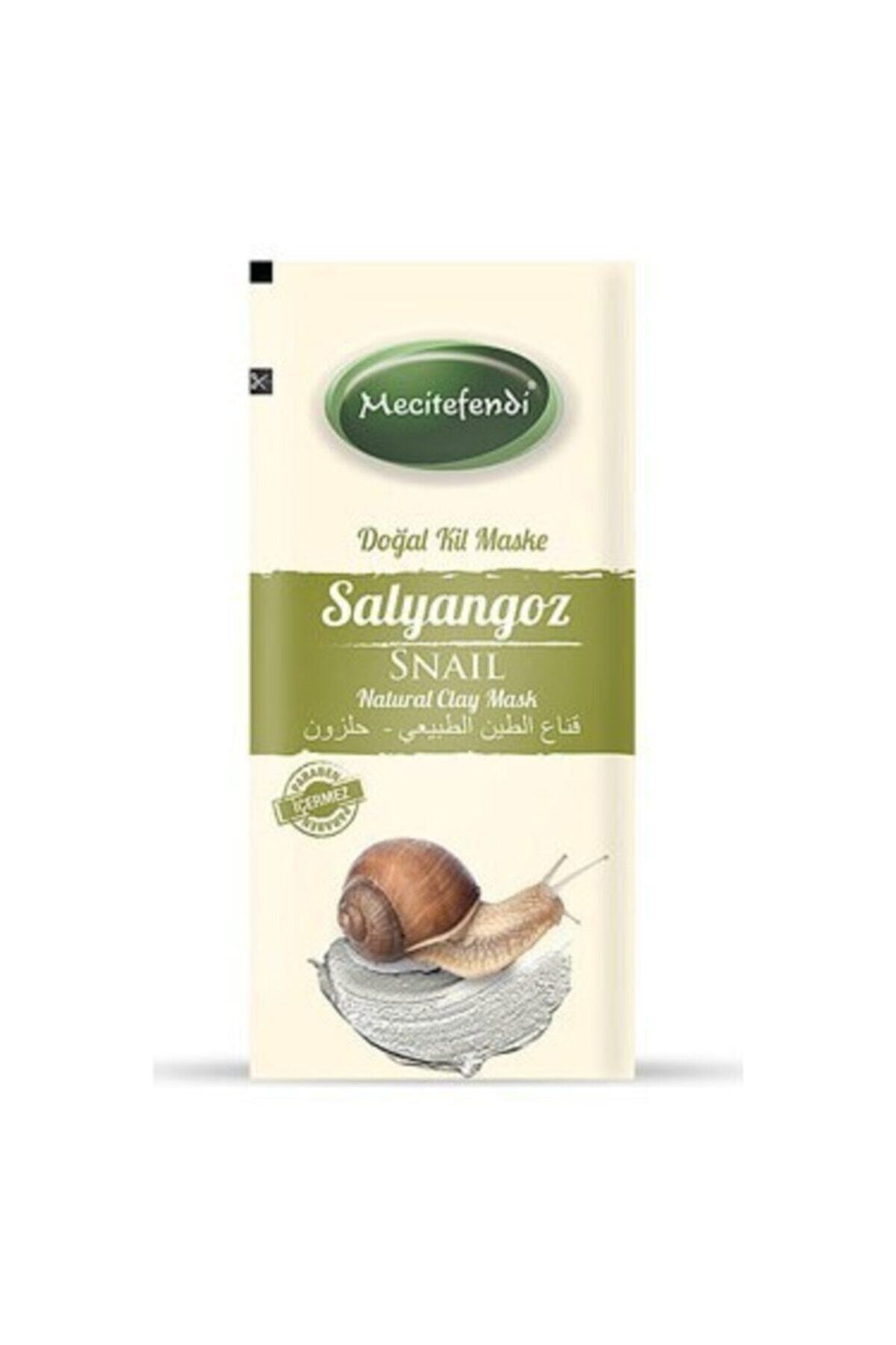 Mecitefendi Doğal Kil Maskesi Salyangoz Tek Kullanımlık