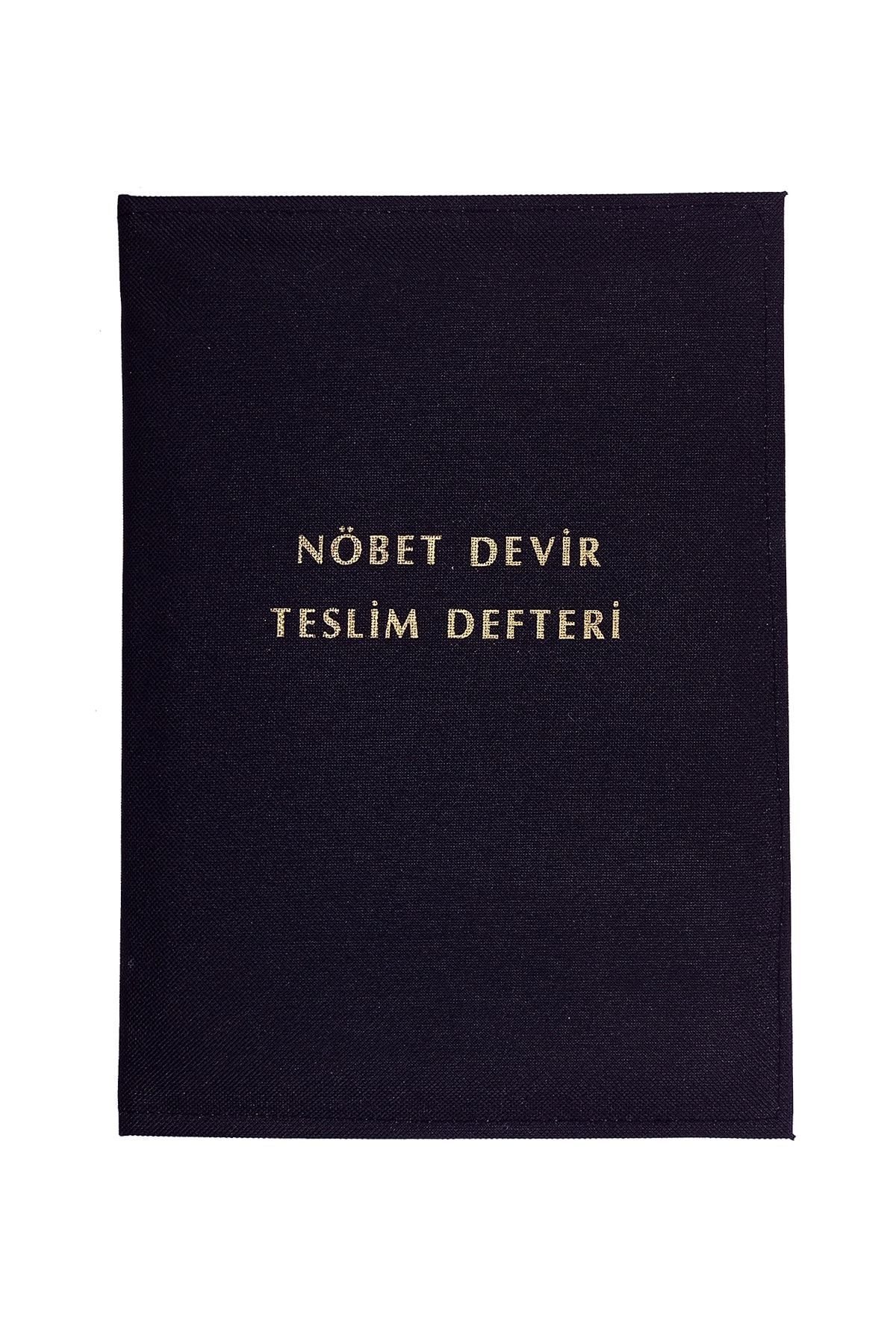 Yeni Merhaba Yayıncılık Nöbet Devir Teslim Defteri Bez Cilt 100 Yaprak A4