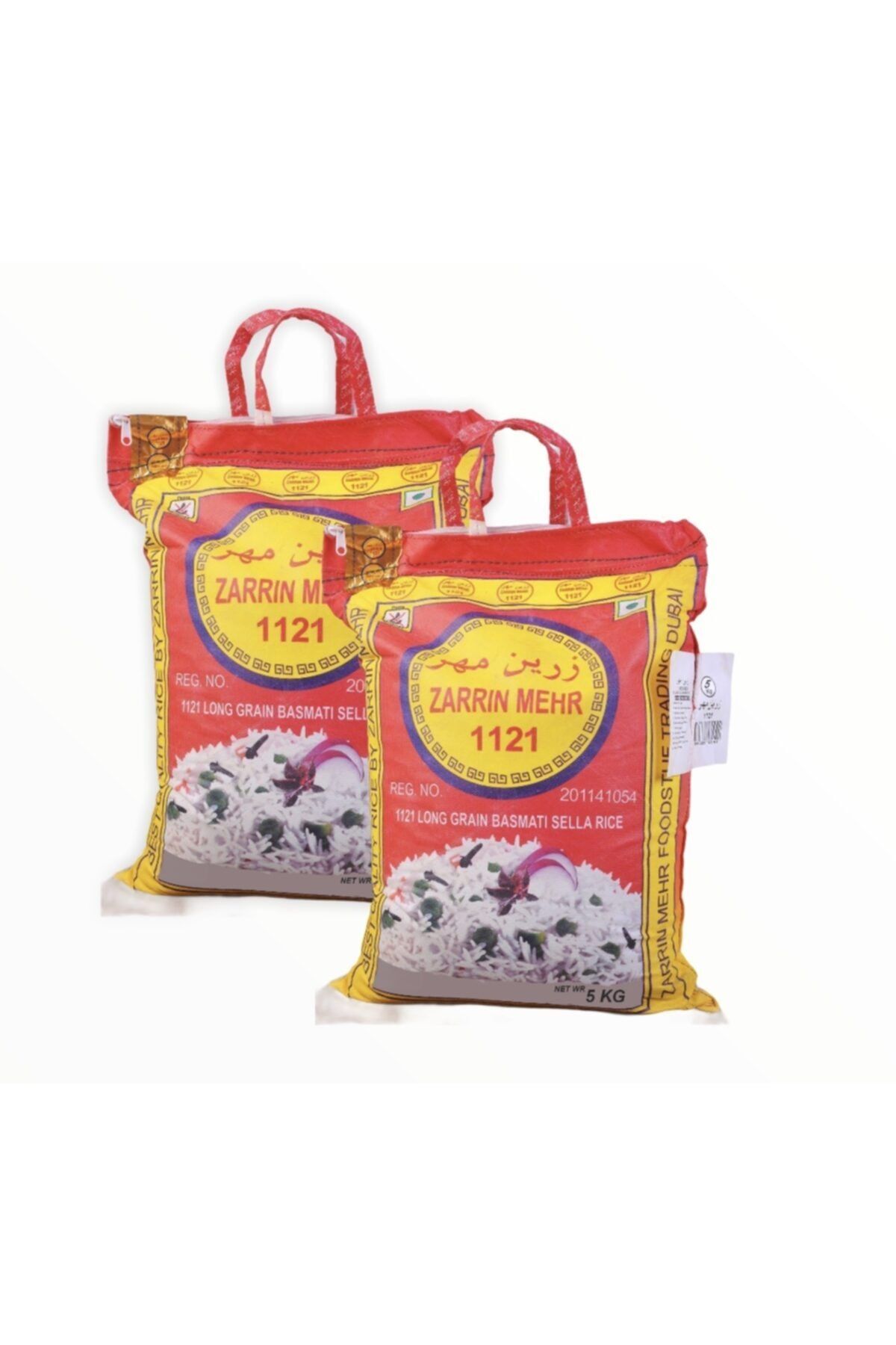 Zarrin Mehr Zerrin 1121 Basmati Hint Pirinci 2 X 5 Kg Pirinç