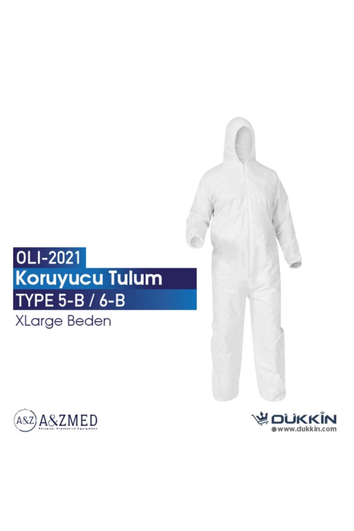 A&Z Med A&zmed Medikal Koruyucu Tulum 60gr Lamineli Type 5b/6b - Xl Beden