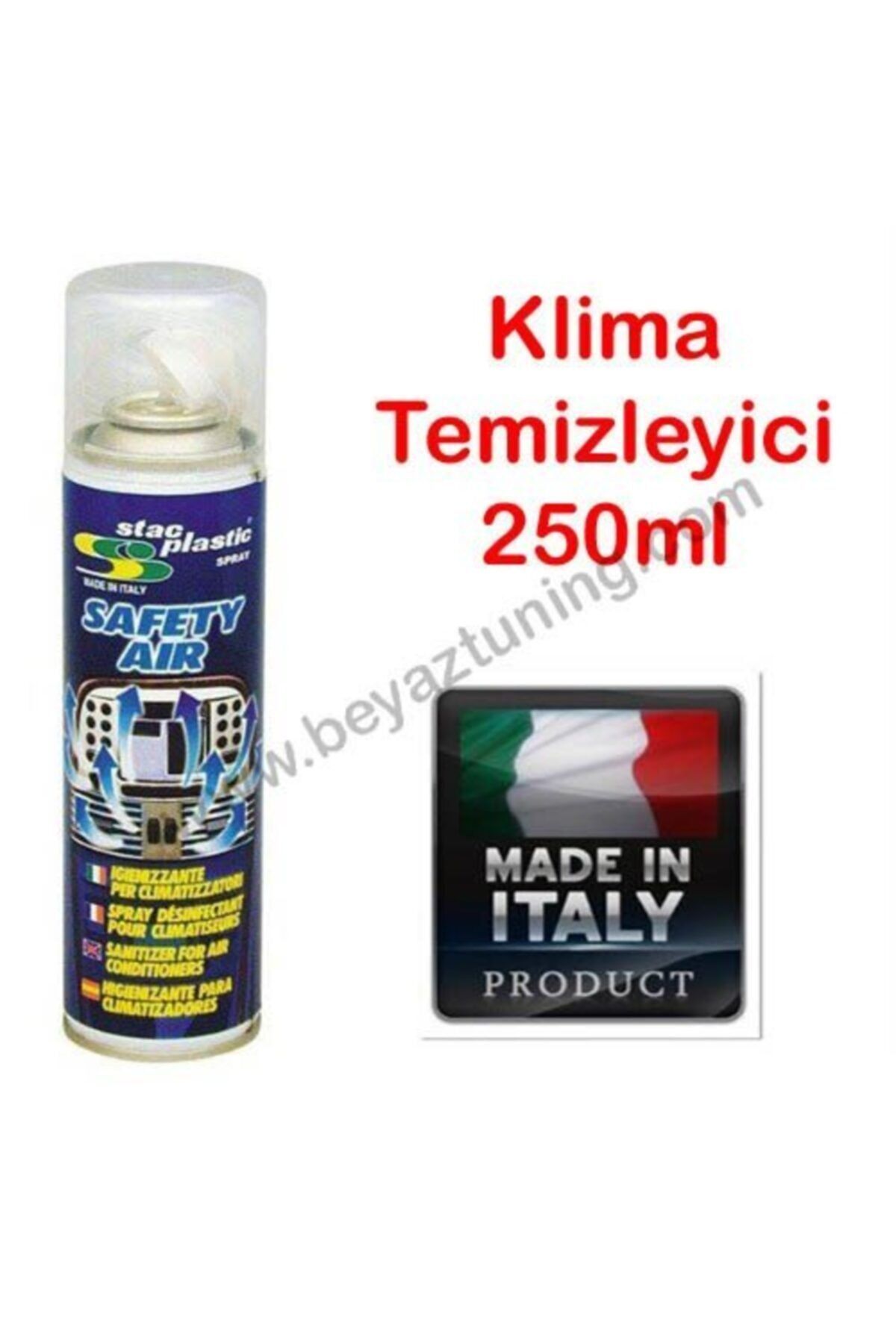 Stac Plastic Klima Temizleyici Stac 250ml