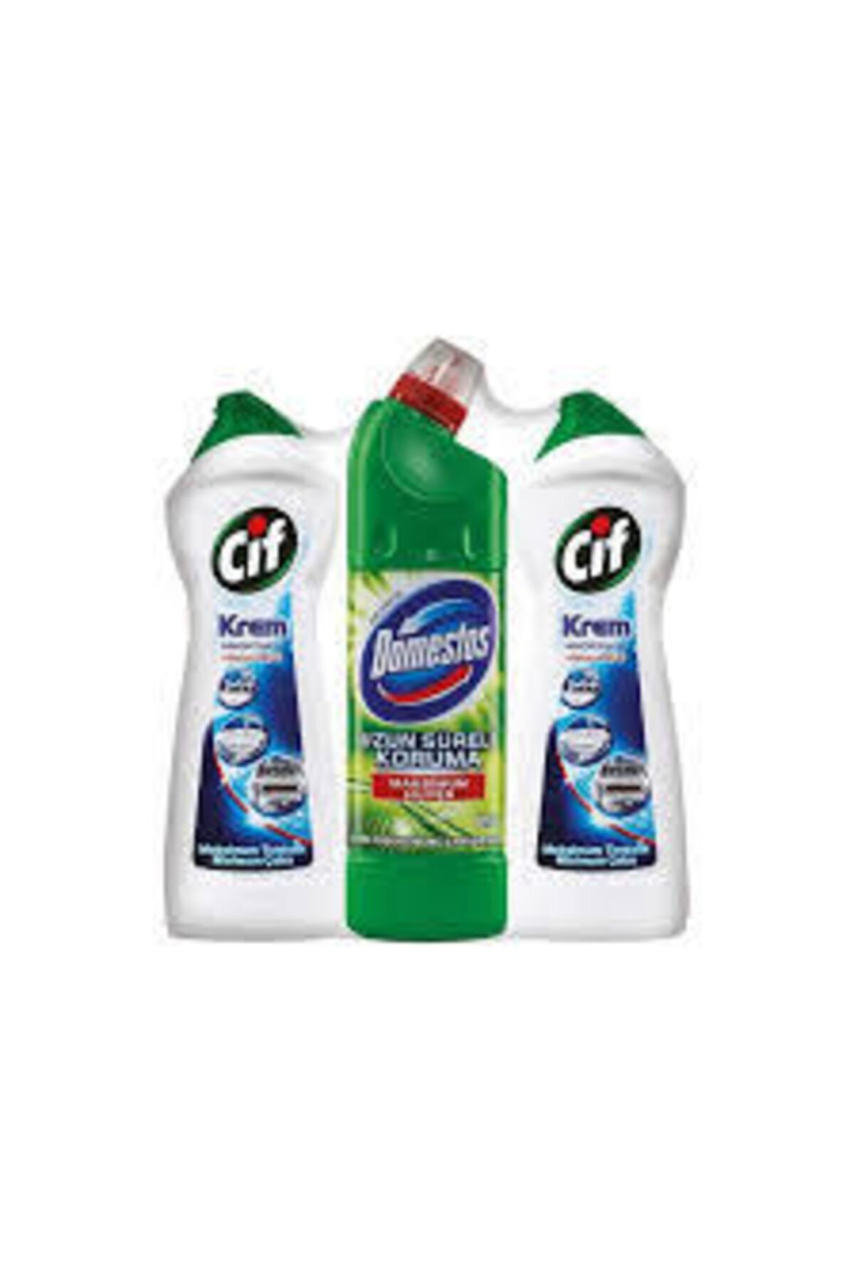 Domestos Cif Krem 750 ml 2 adet & 750 ml Avantaj Paketi