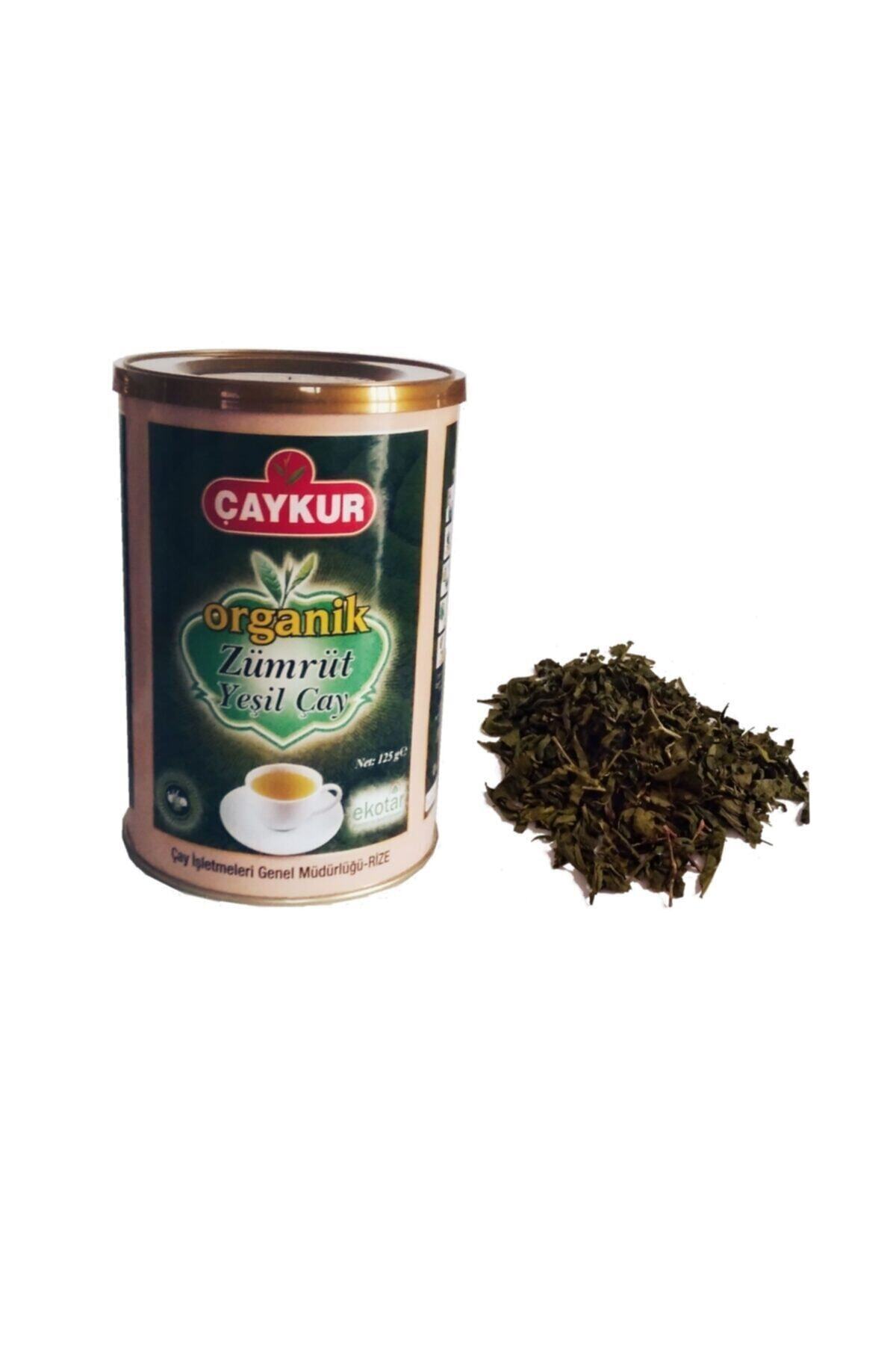 Çaykur Özel Seri Organik Zümrüt Yaprak Yeşil Çay 125 Gr