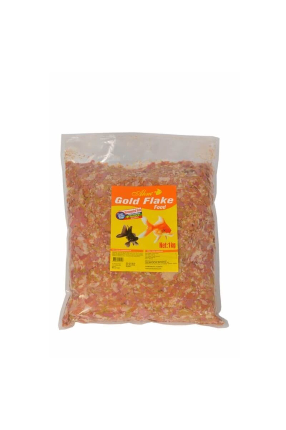 Ahm Gold Fish Flake Pul Japon Balık Yemi 1kg